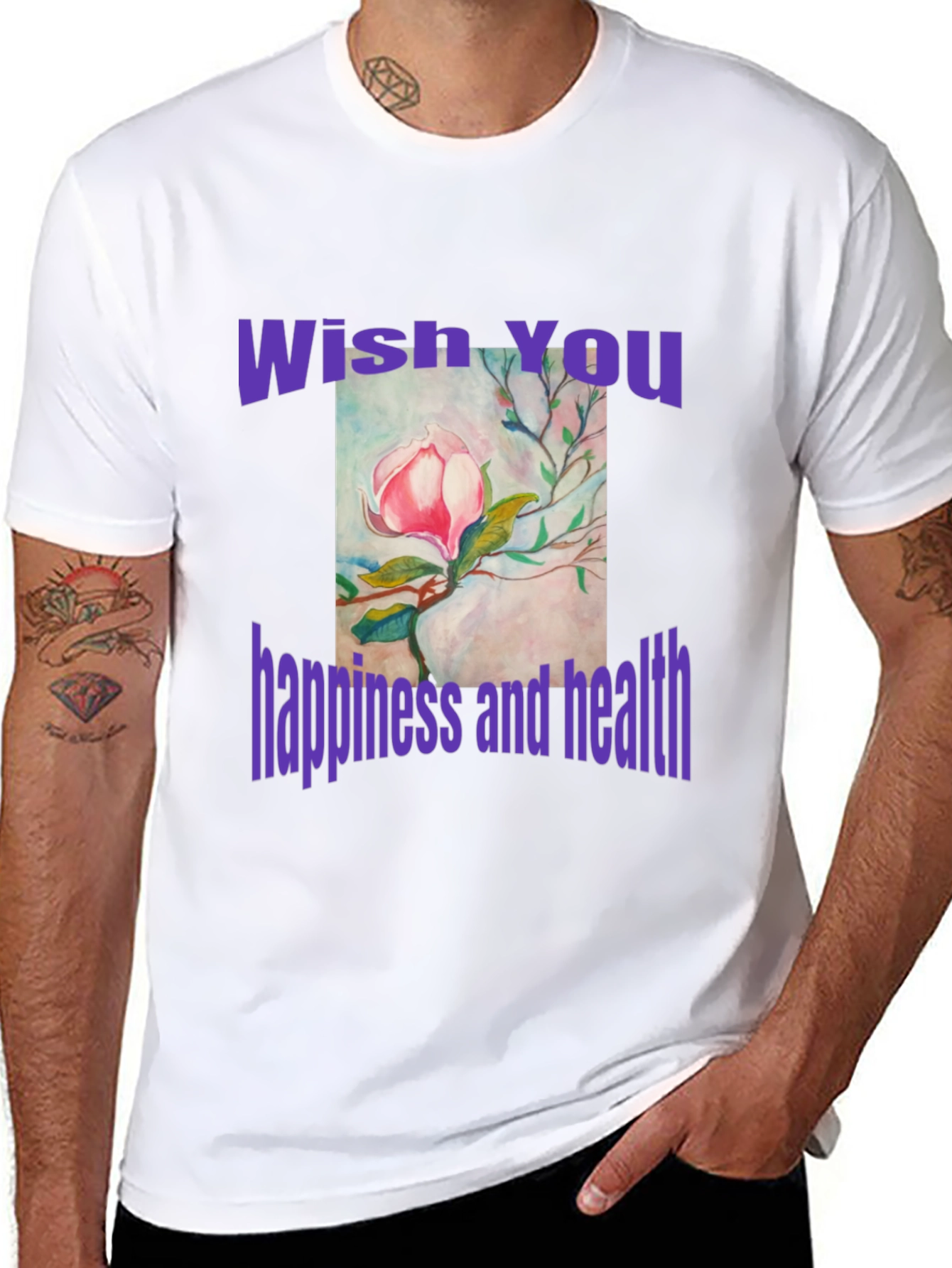 Wish You Happiness and Health T-Shirt