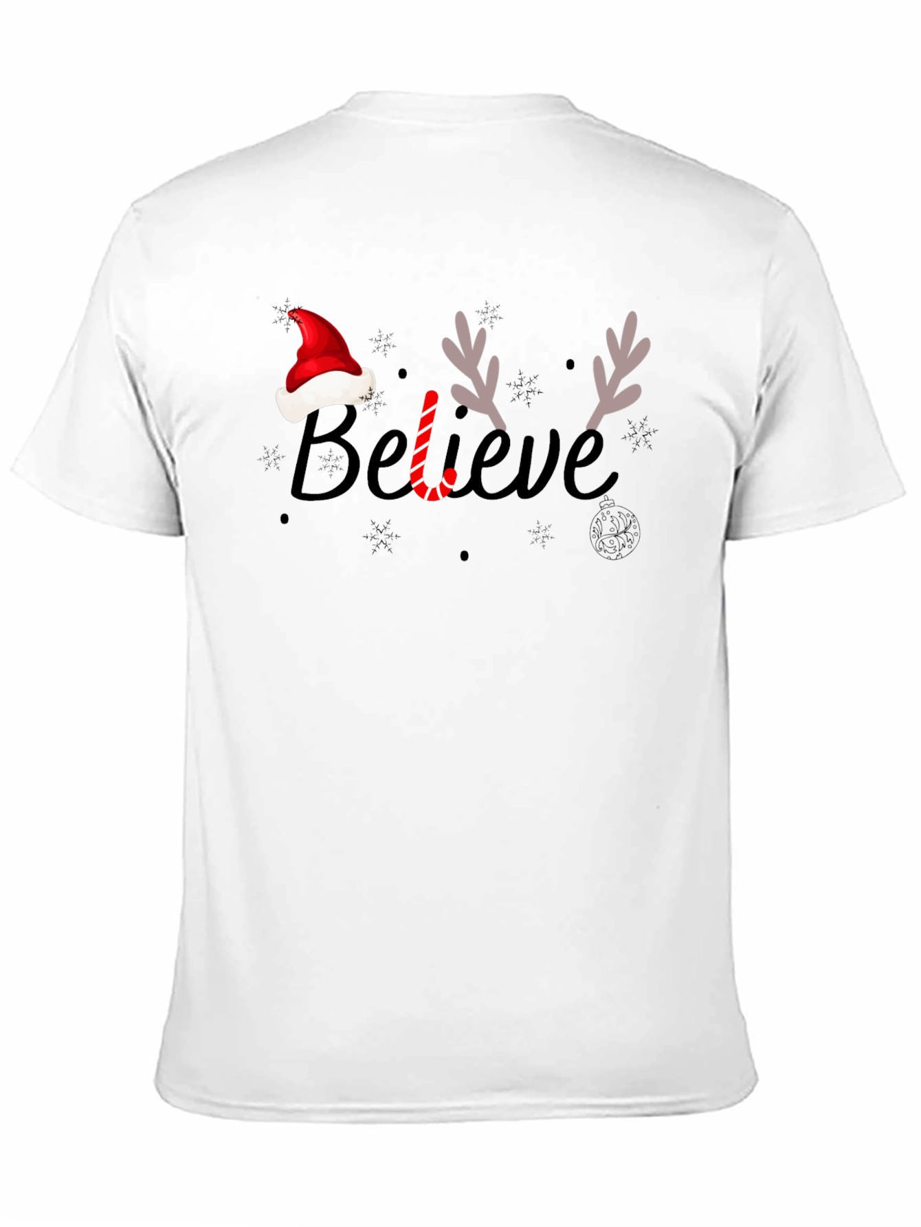 Believe Christmas T-Shirt: Festive Holiday Tee