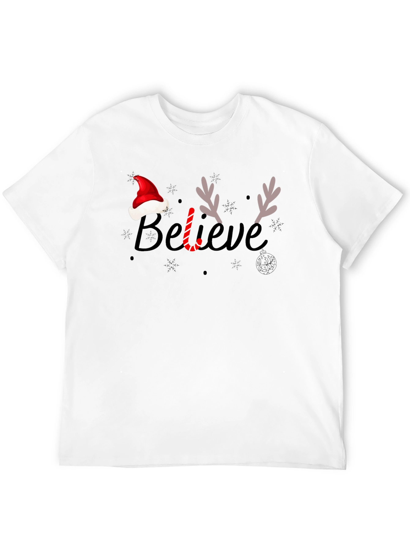 Believe Christmas T-Shirt: Festive Holiday Tee