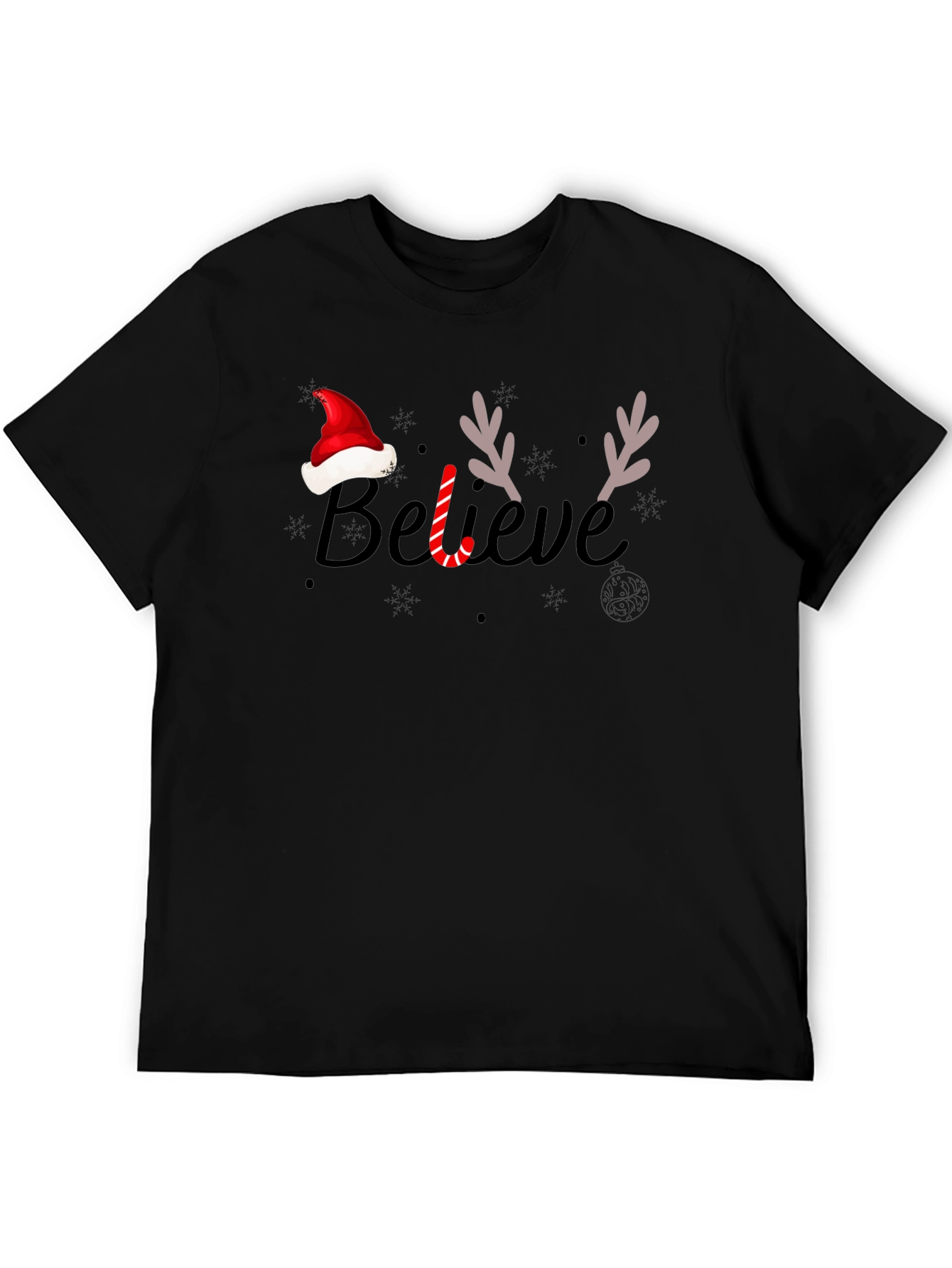 Believe Christmas T-Shirt: Festive Holiday Tee