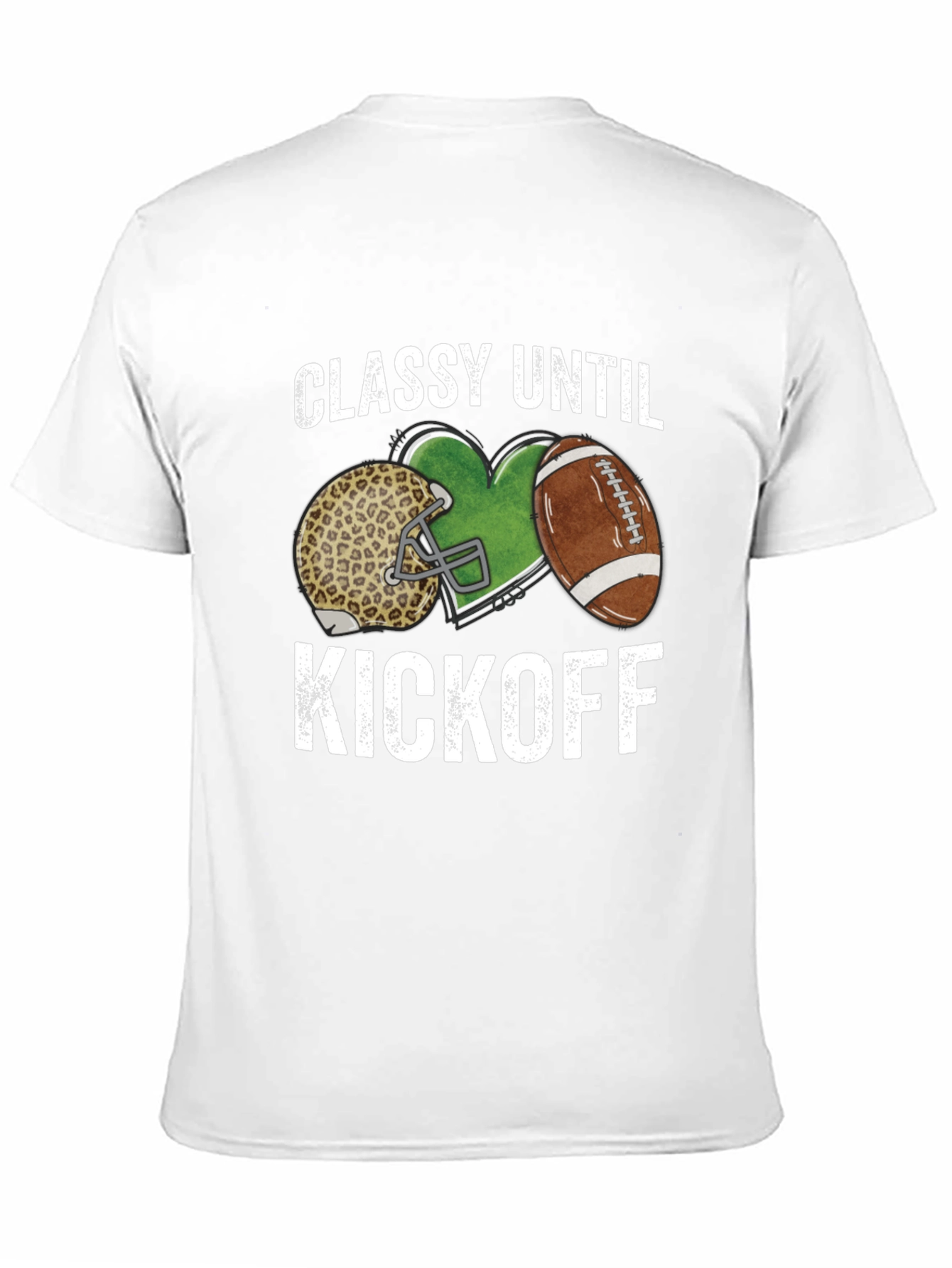 Classy Until Kickoff T-Shirt - Football Season Tee