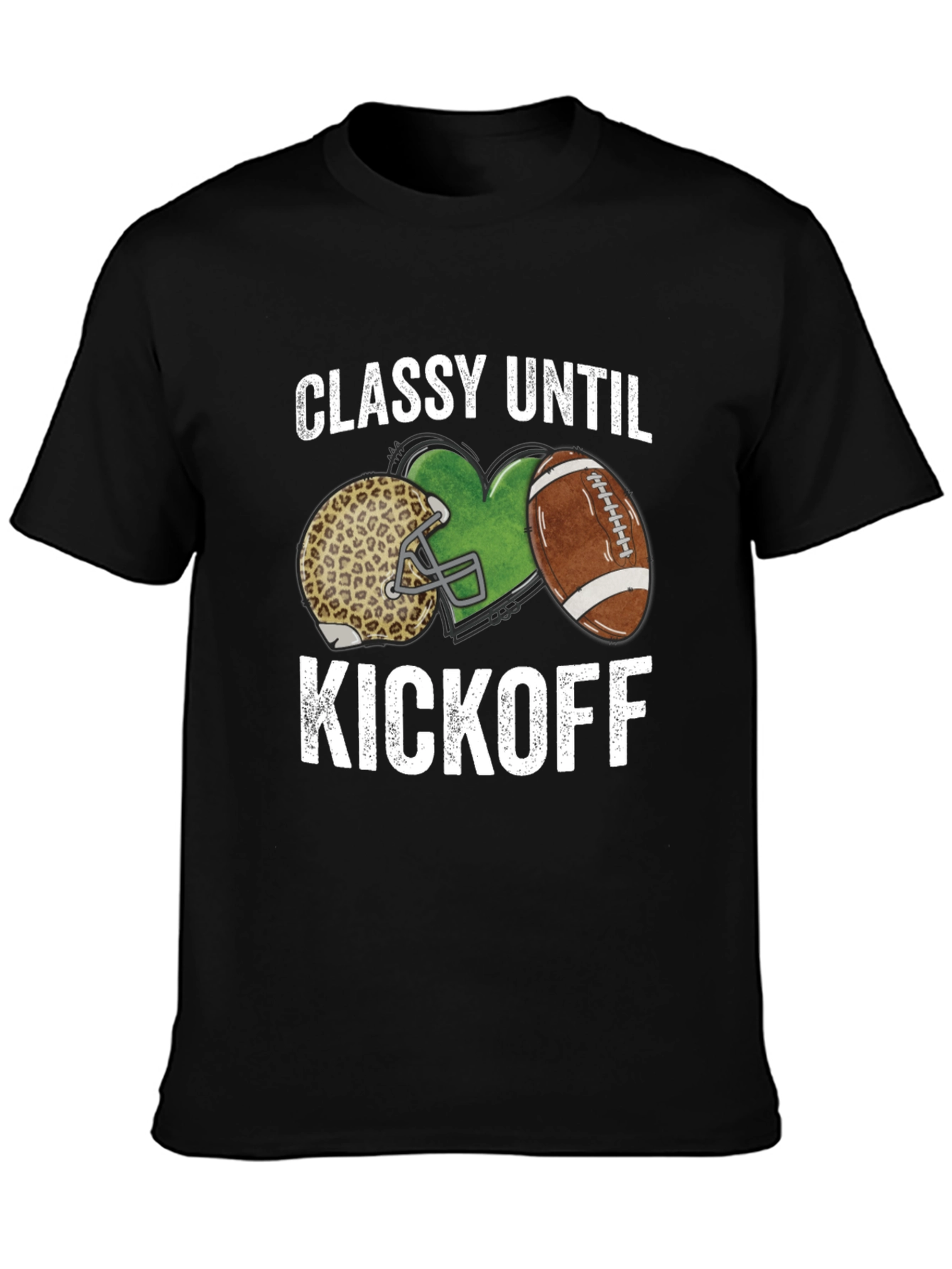 Classy Until Kickoff T-Shirt - Football Season Tee