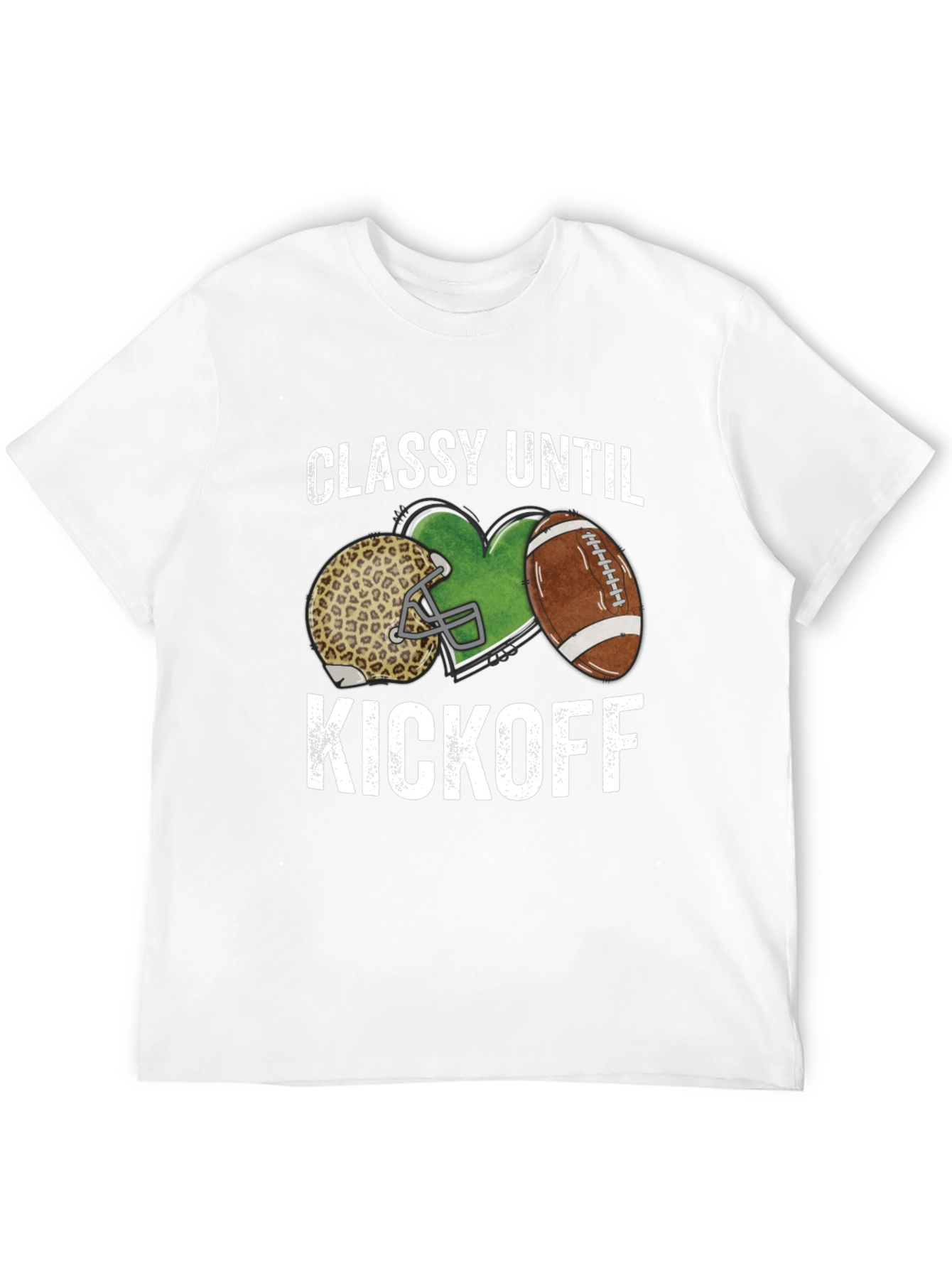 Classy Until Kickoff T-Shirt - Football Season Tee