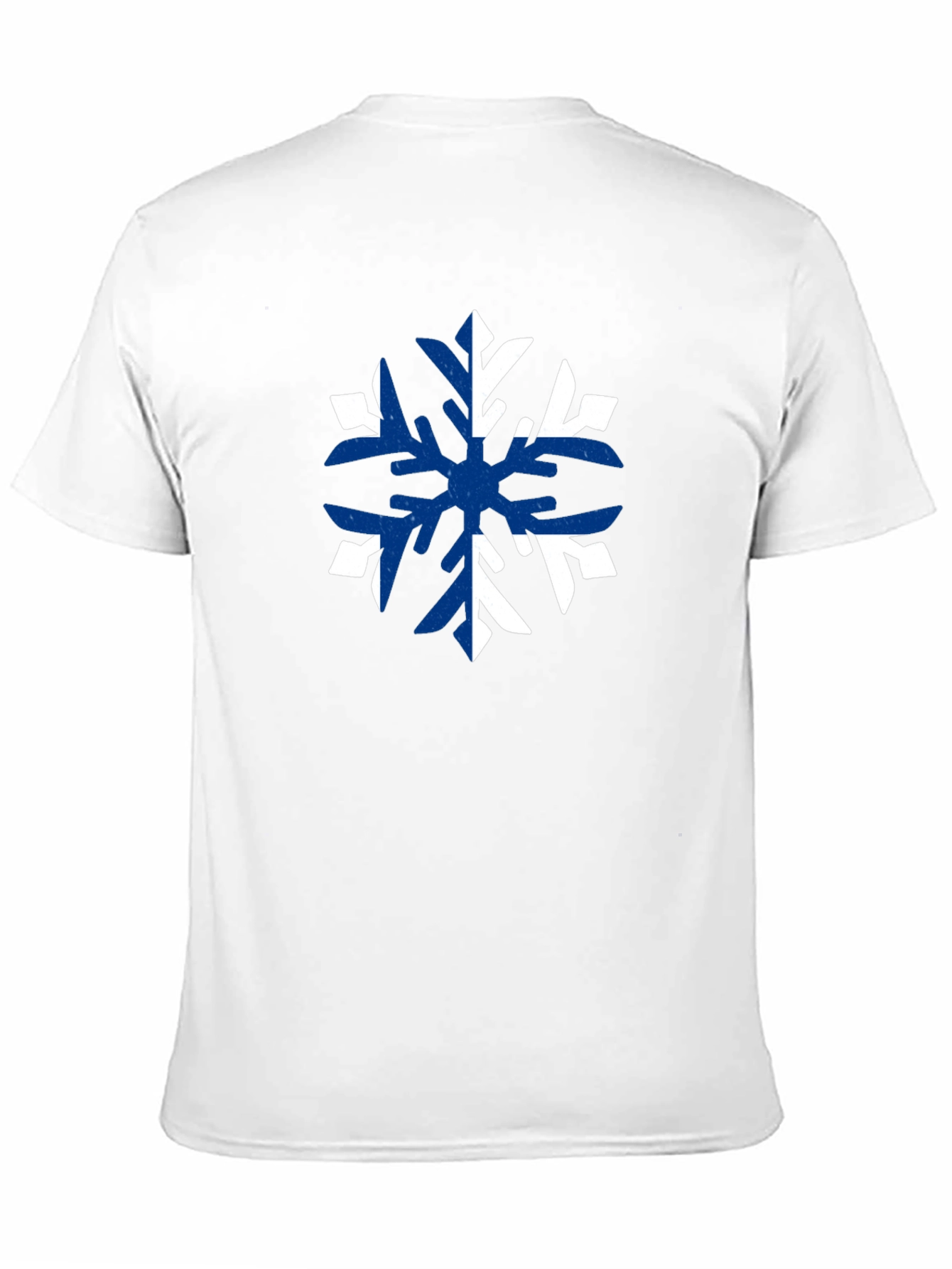 Snowflake Graphic Tee - Modern Fit Cotton T-Shirt