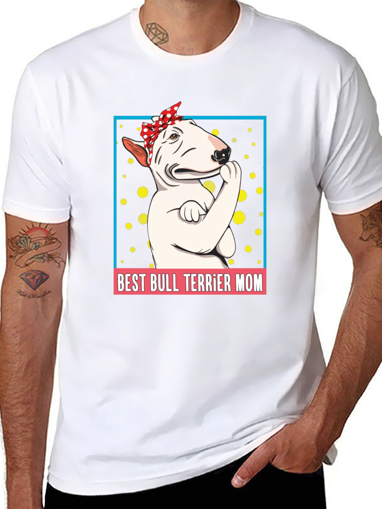 Best Bull Terrier Mom T-Shirt