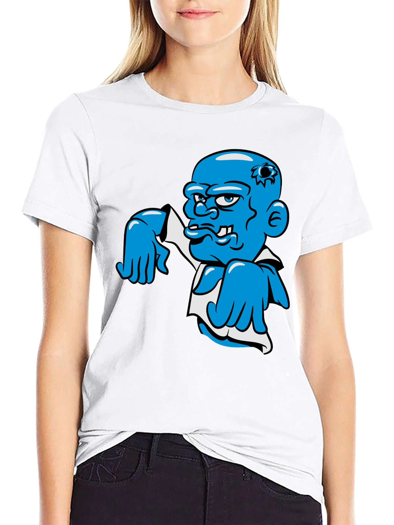 Zombie Cartoon Graphic Tee