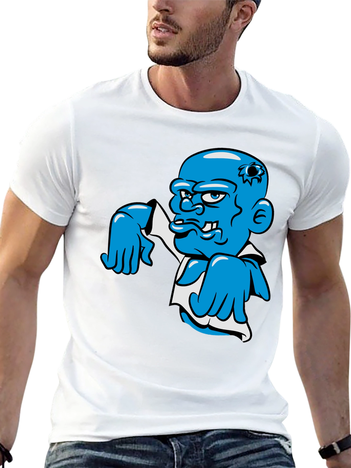 Zombie Cartoon Graphic Tee