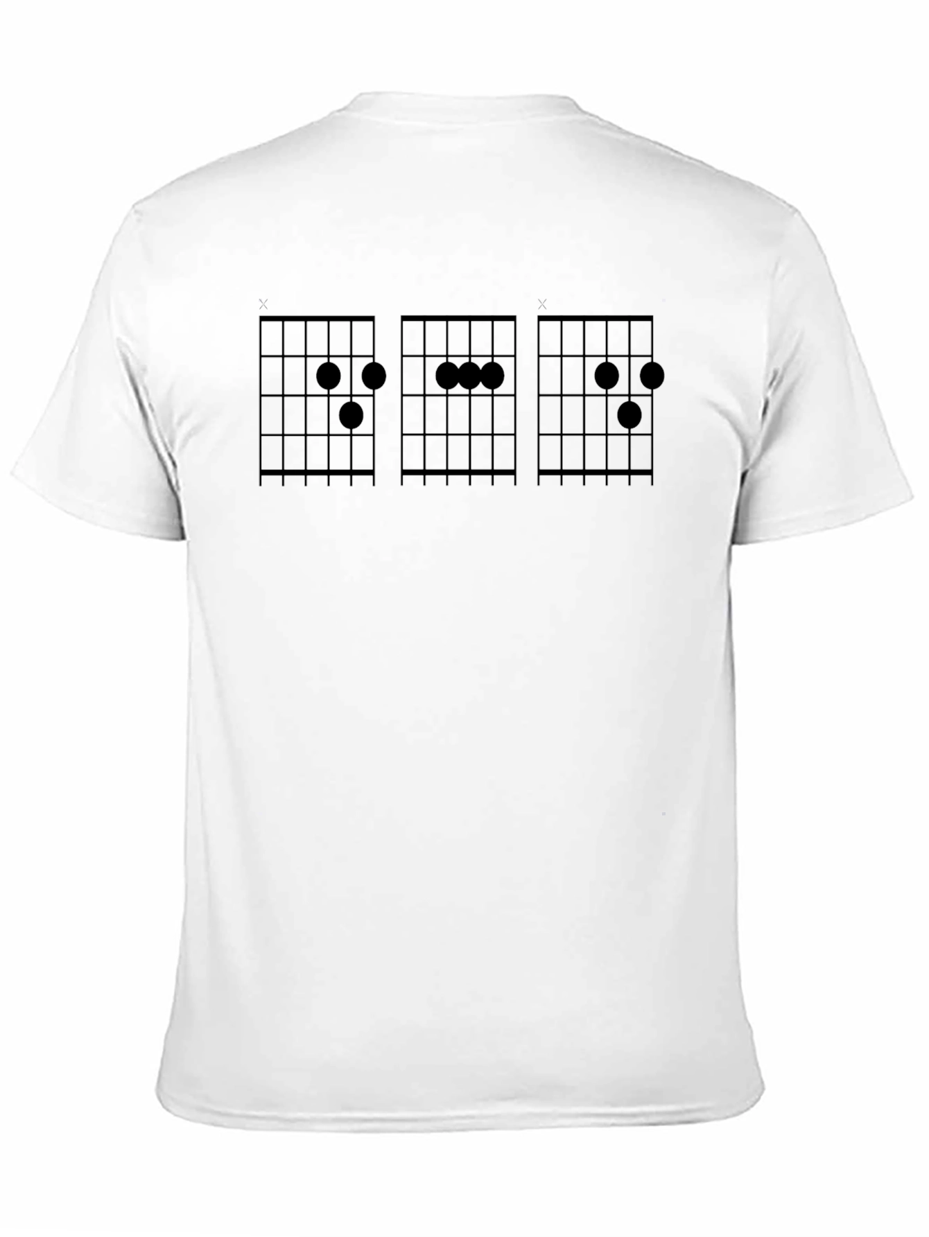 Guitar Chord Diagram T-Shirt - Musician Tee