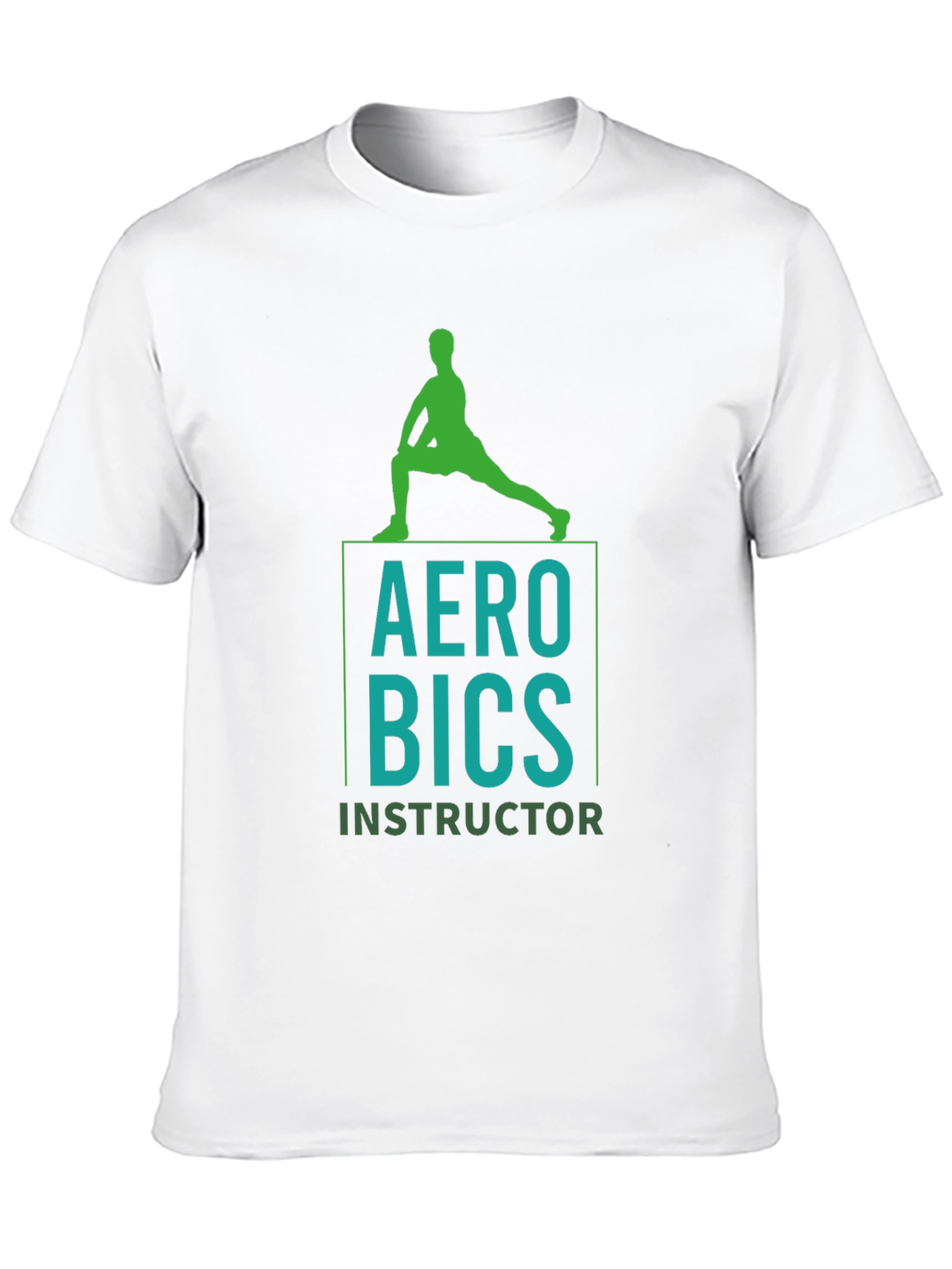 Aerobics Instructor Graphic Tee - Mens Black T-Shirt