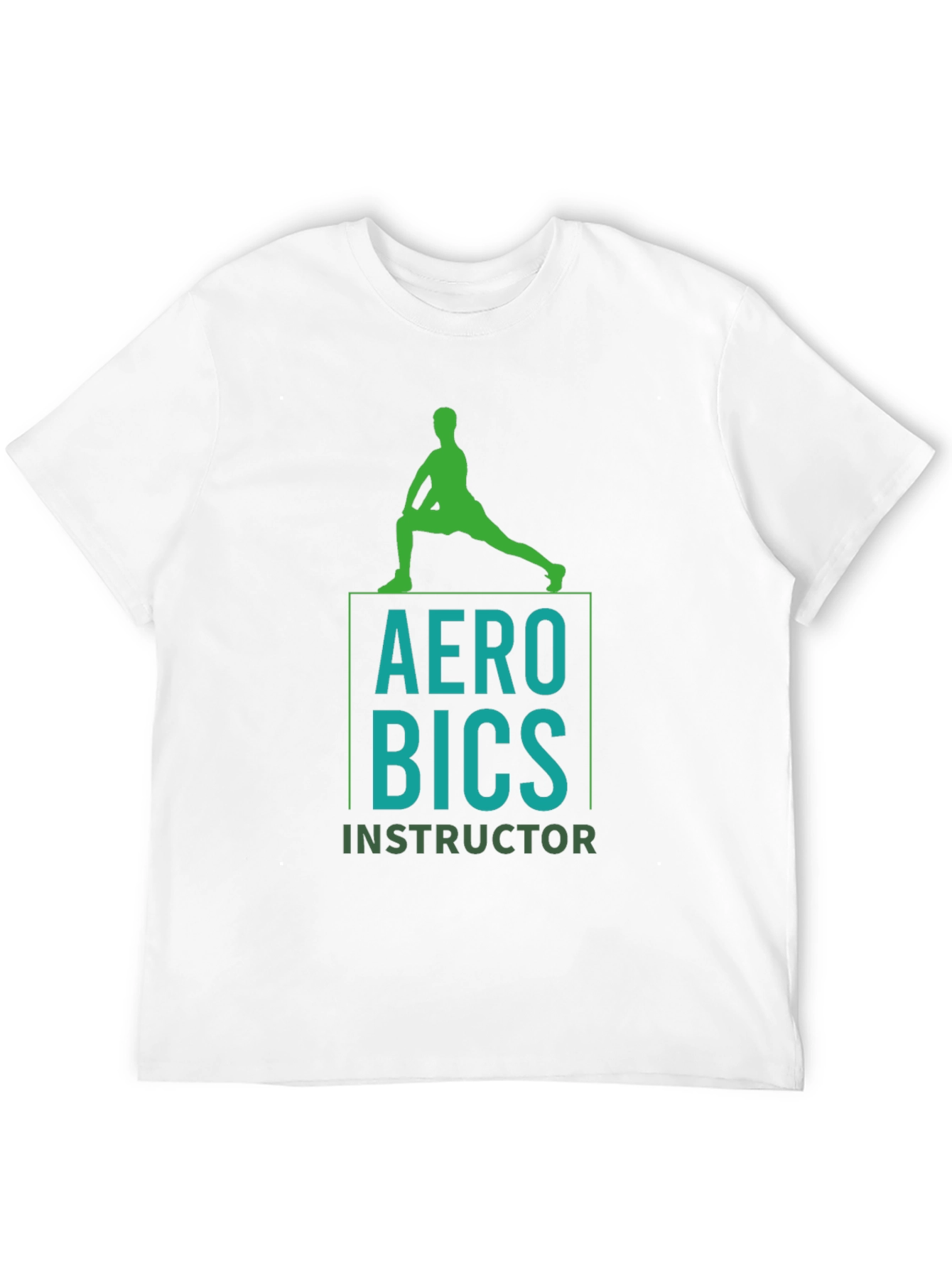 Aerobics Instructor Graphic Tee - Mens Black T-Shirt