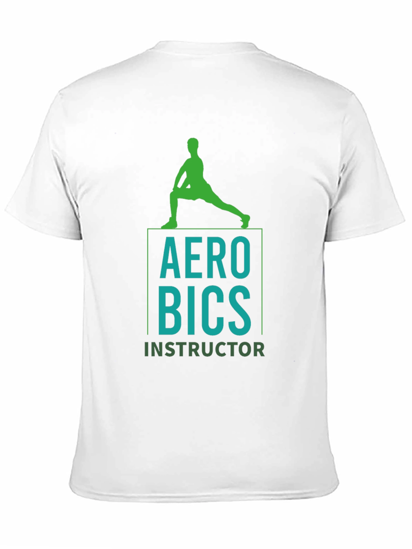 Aerobics Instructor Graphic Tee - Mens Black T-Shirt