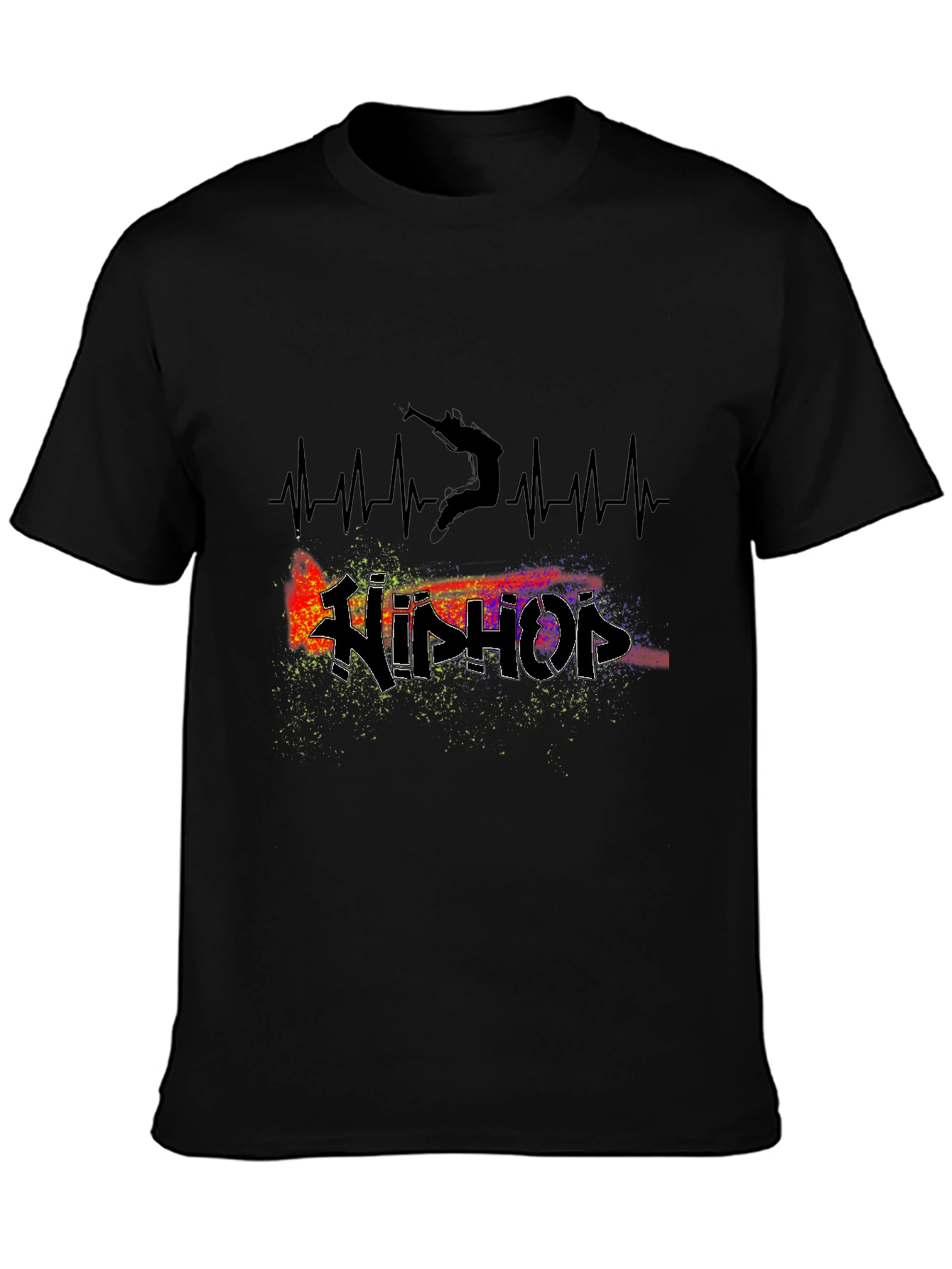Hip Hop Heartbeat Graphic Tee