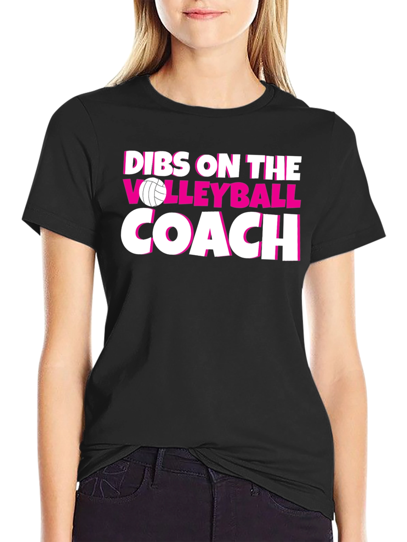 Dibs on the Volleyball Coach T-Shirt