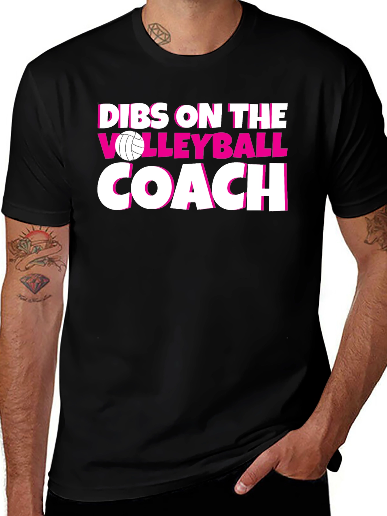 Dibs on the Volleyball Coach T-Shirt