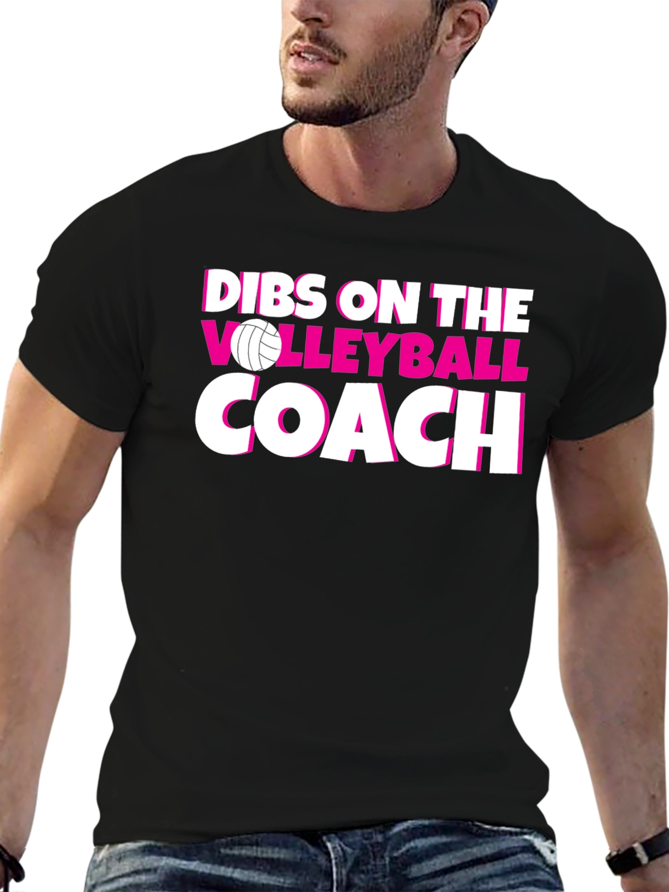 Dibs on the Volleyball Coach T-Shirt