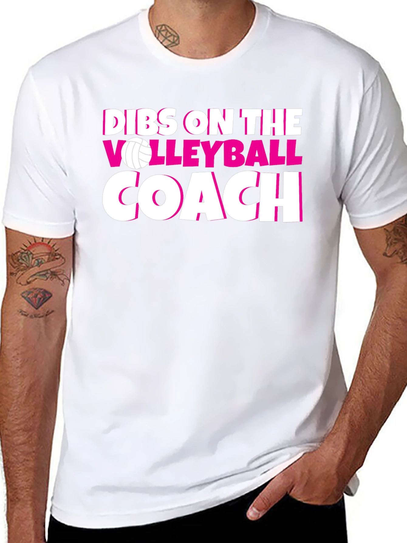Dibs on the Volleyball Coach T-Shirt