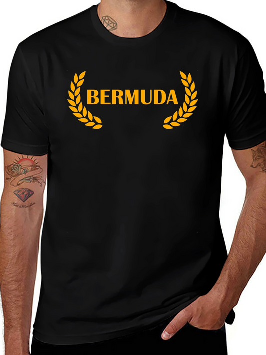 Bermuda Graphic Tee - Island Pride Cotton T-Shirt