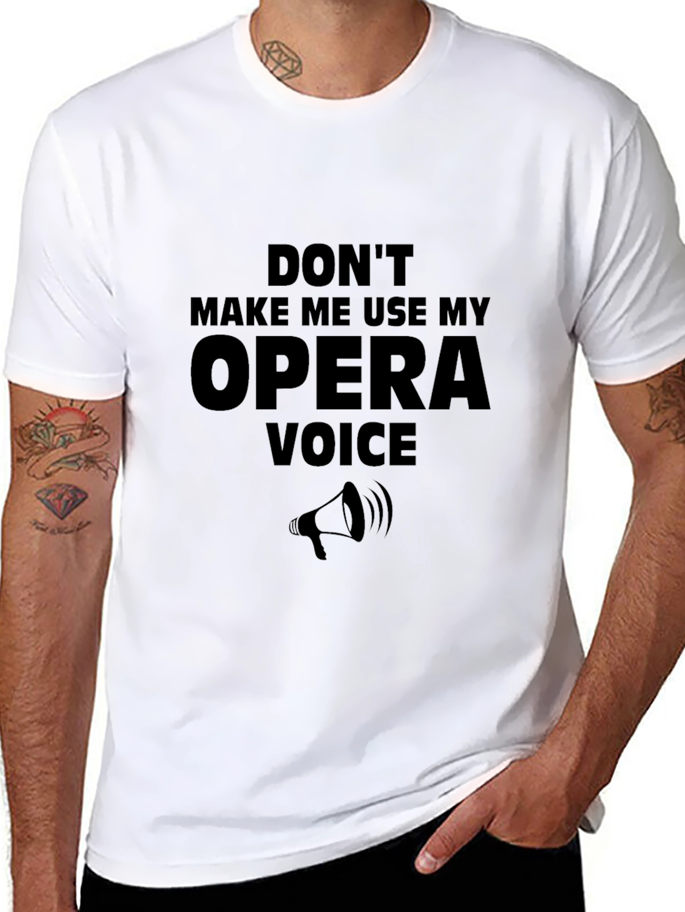 Opera Voice T-Shirt - Funny Graphic Tee