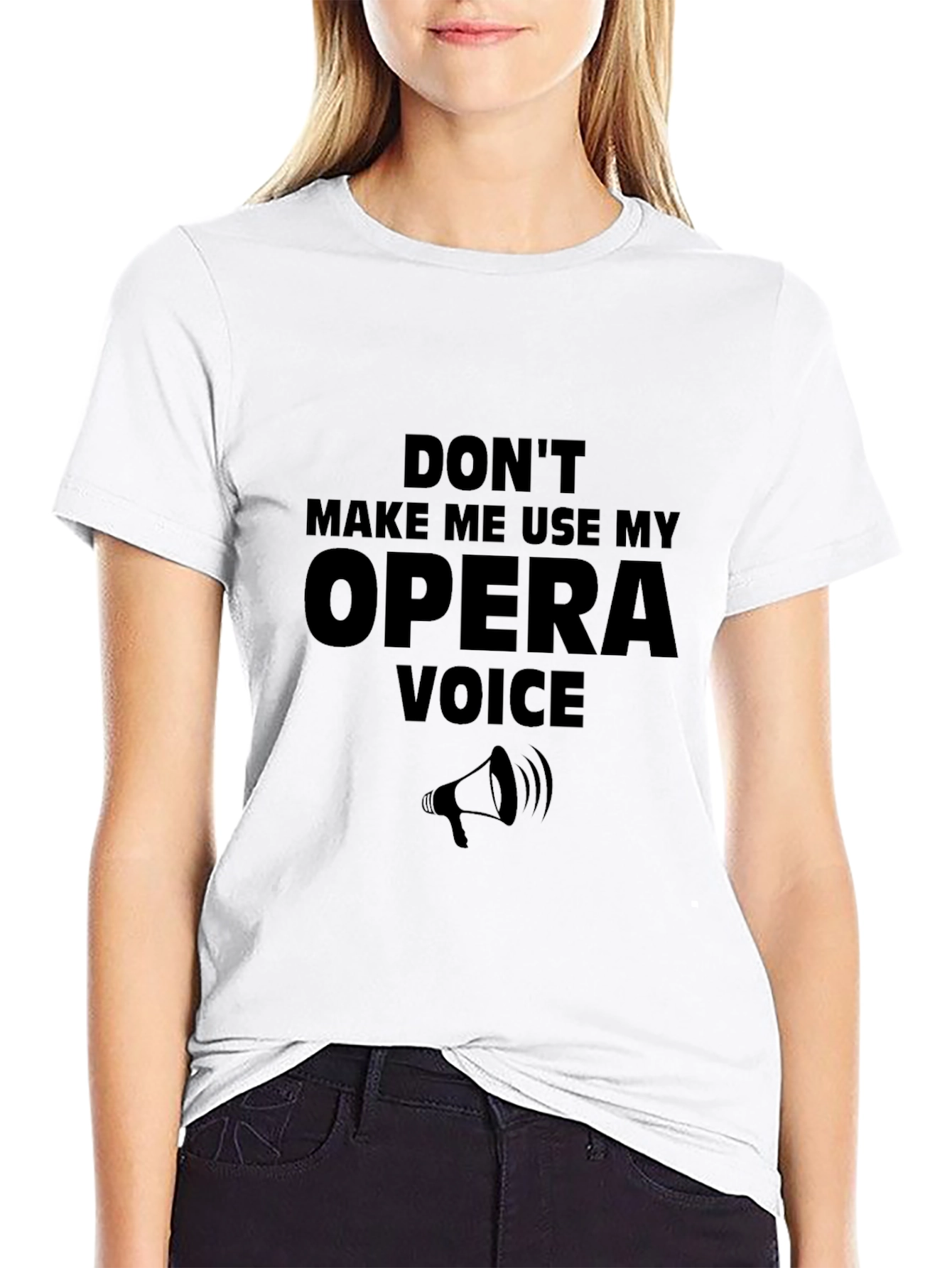Opera Voice T-Shirt - Funny Graphic Tee