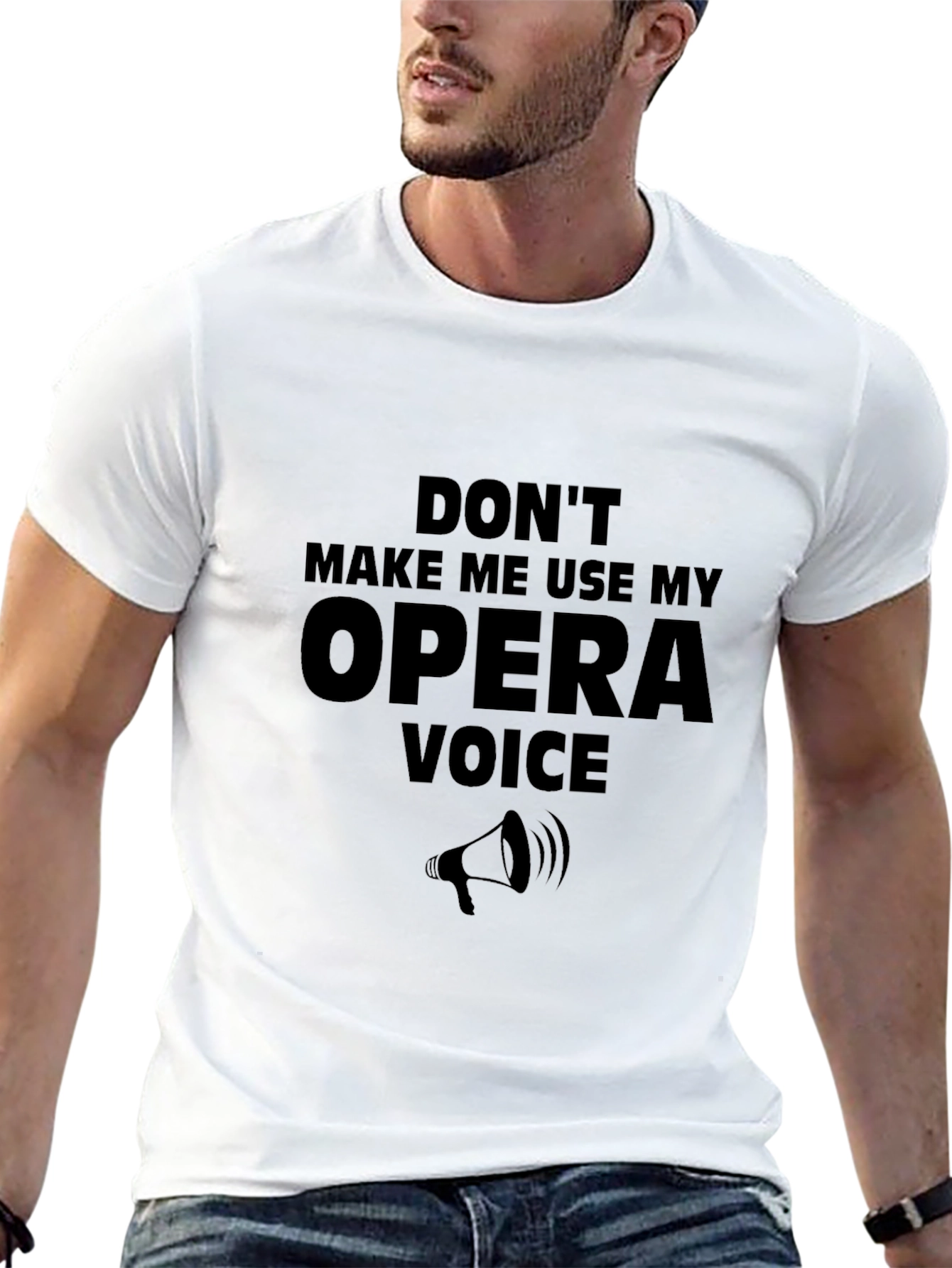 Opera Voice T-Shirt - Funny Graphic Tee