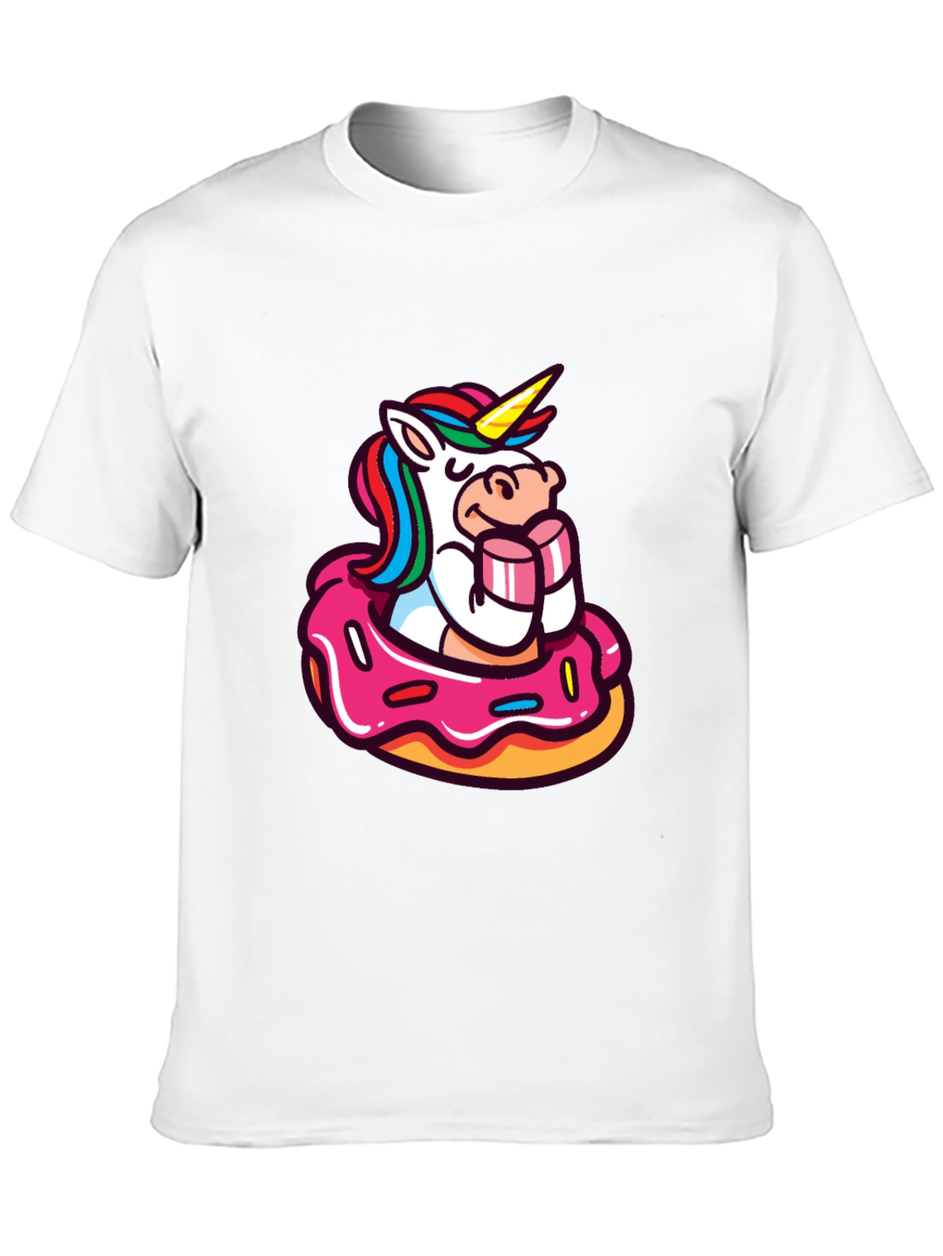 Unicorn Donut Graphic Tee