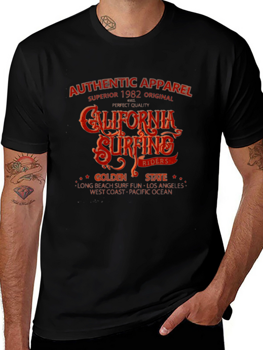 California Surfing T-Shirt - Golden State