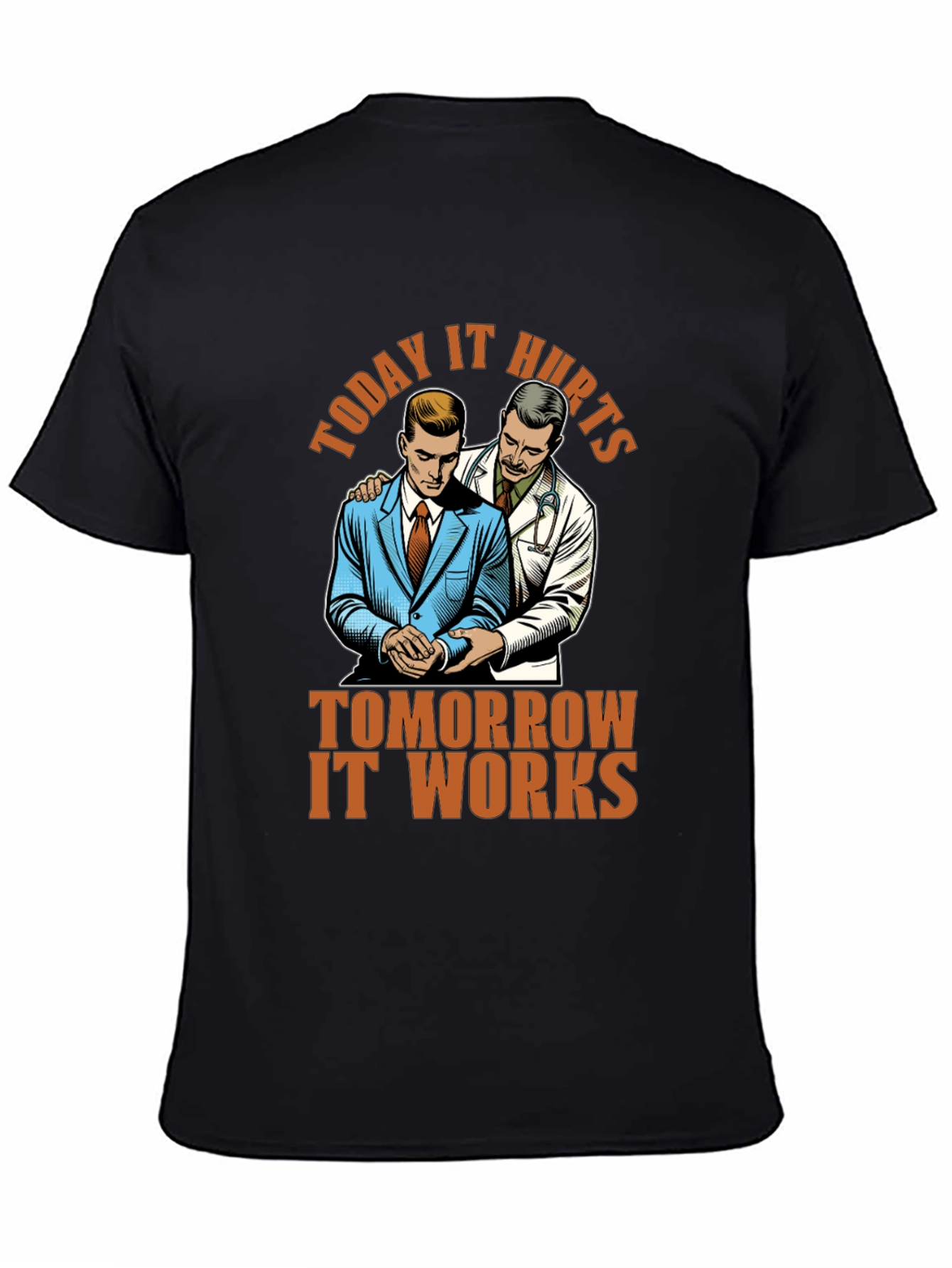 Today It Hurts T-Shirt - Motivational Gym Tee