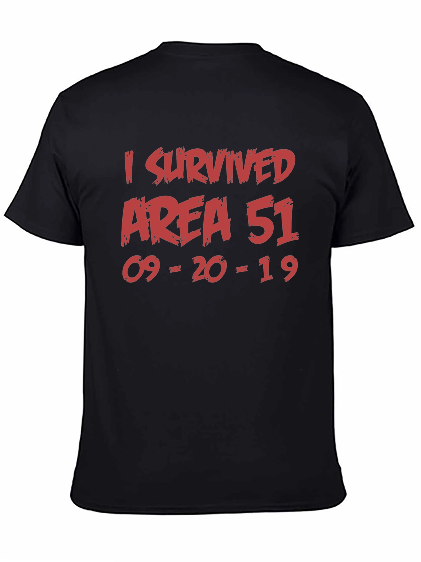 Area 51 Survivor T-Shirt - Cotton Crew Neck