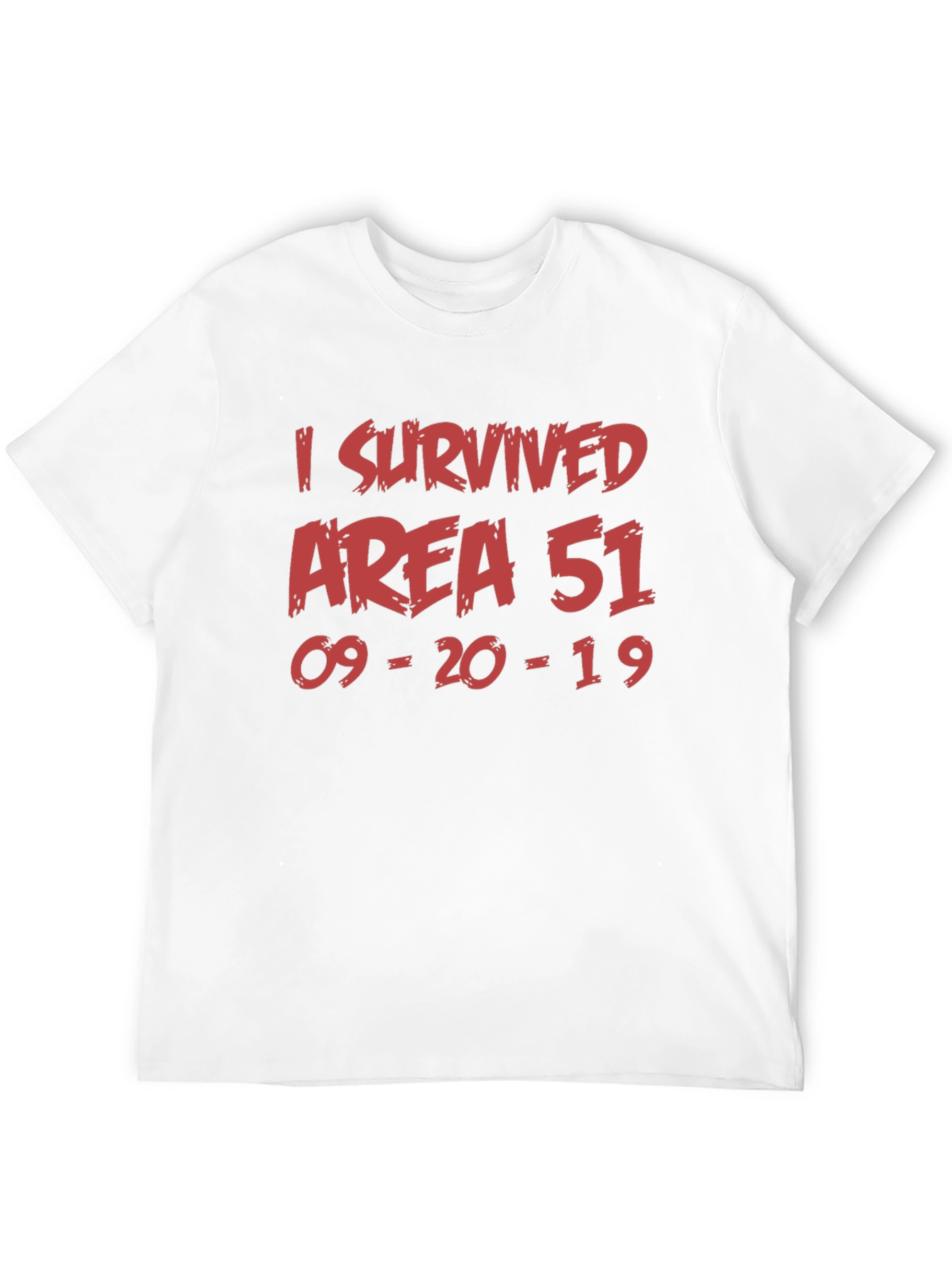 Area 51 Survivor T-Shirt - Cotton Crew Neck