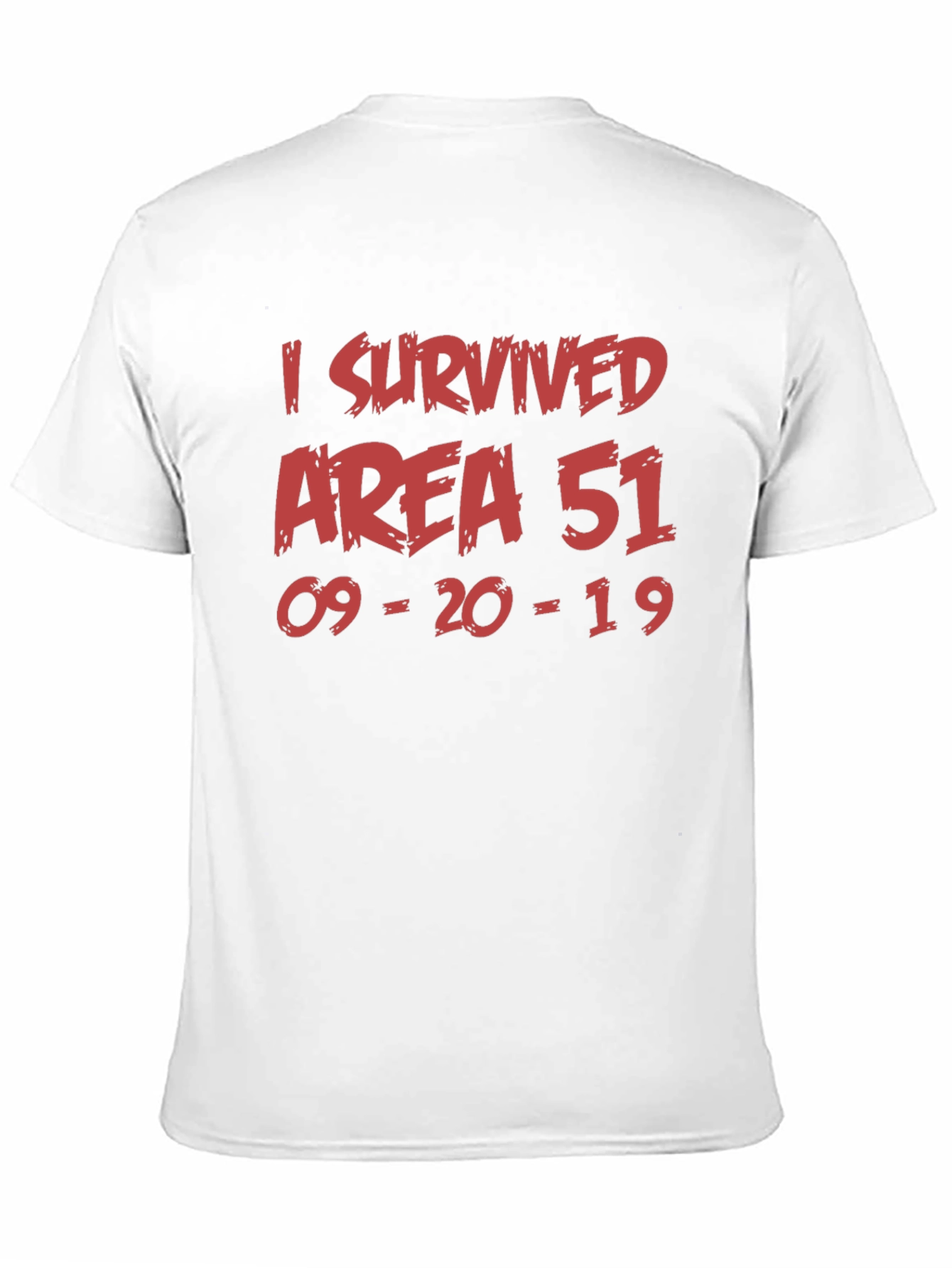 Area 51 Survivor T-Shirt - Cotton Crew Neck