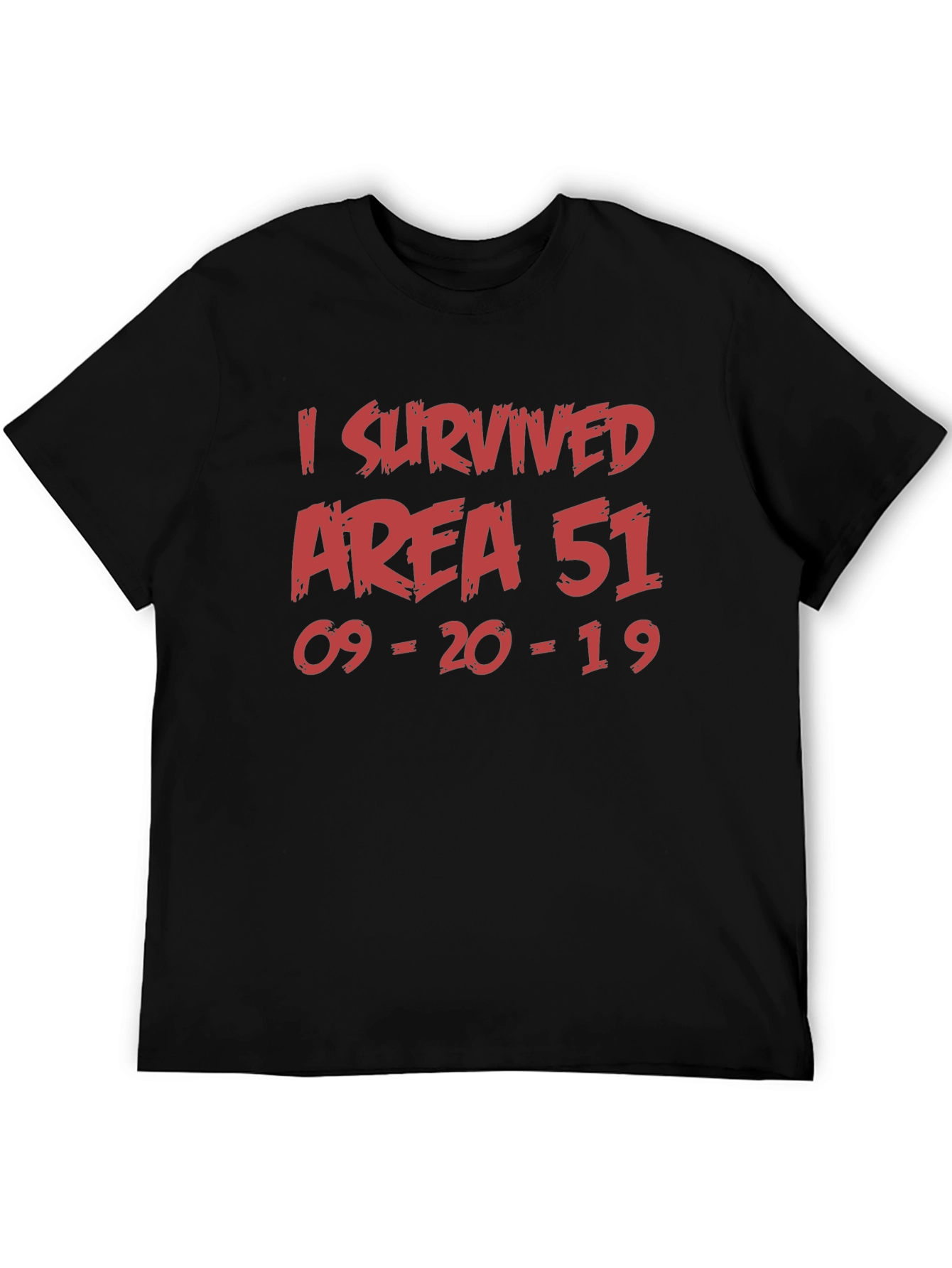 Area 51 Survivor T-Shirt - Cotton Crew Neck