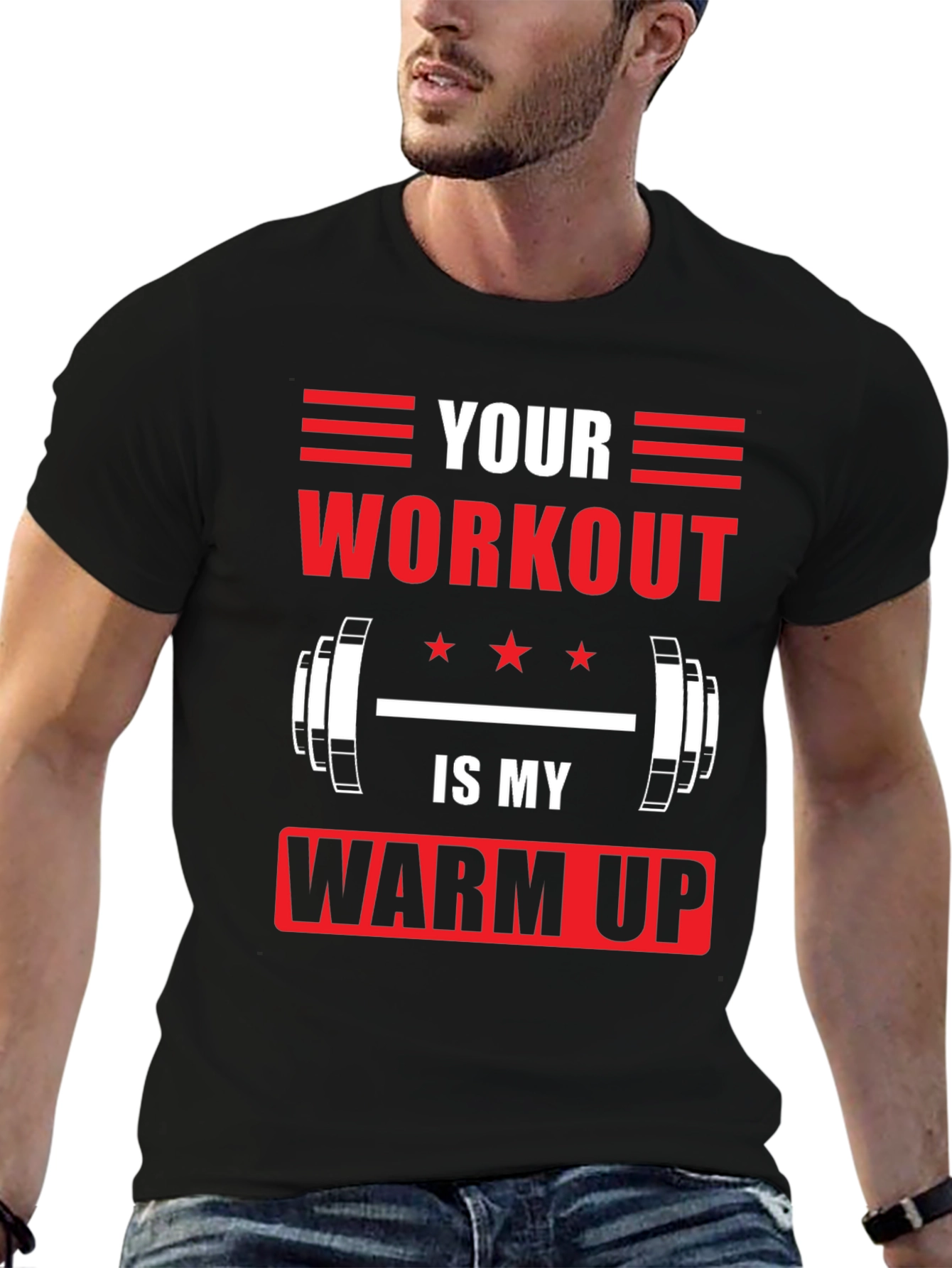 Workout Motivation Graphic T-Shirt