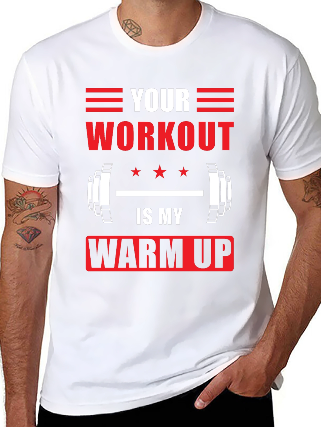 Workout Motivation Graphic T-Shirt