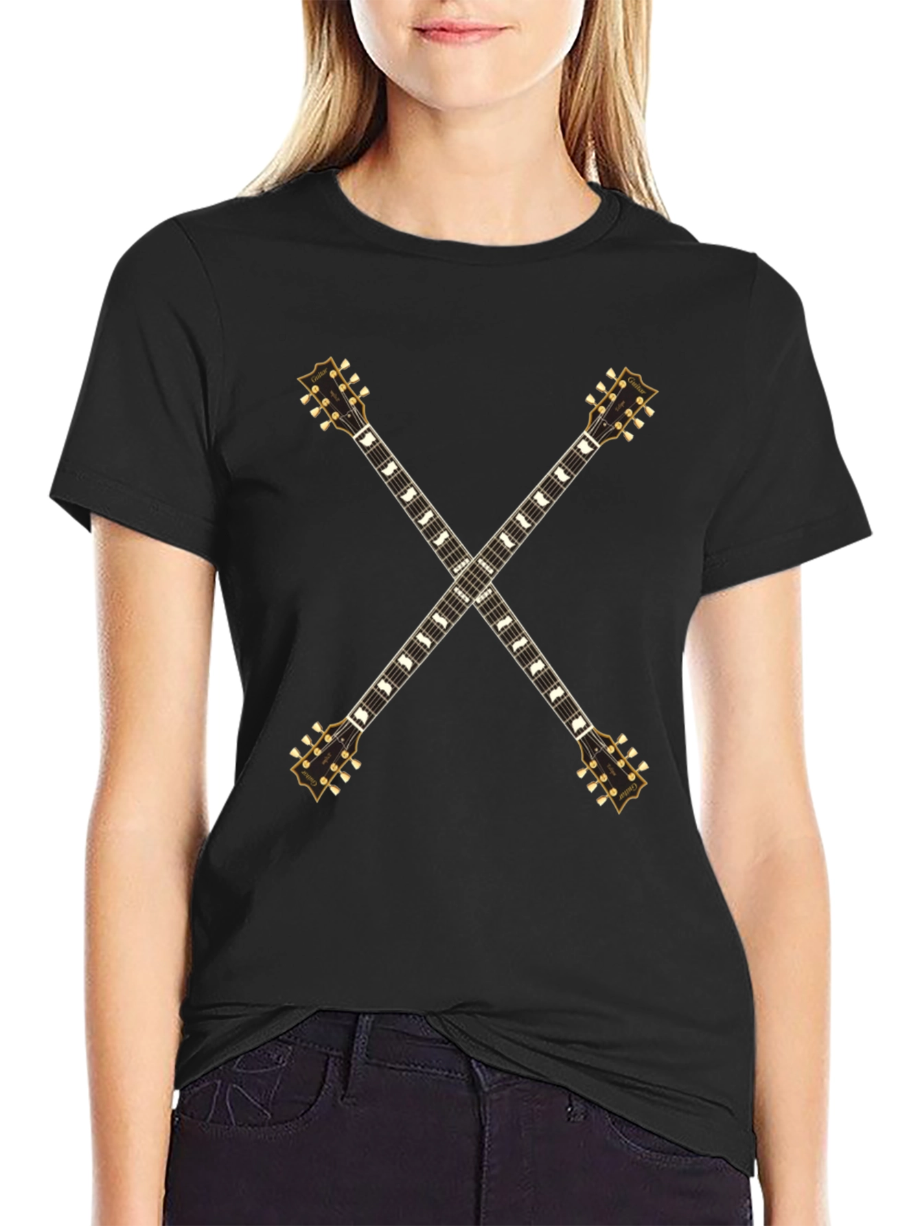 Guitar X T-Shirt - Rock and Roll Tee