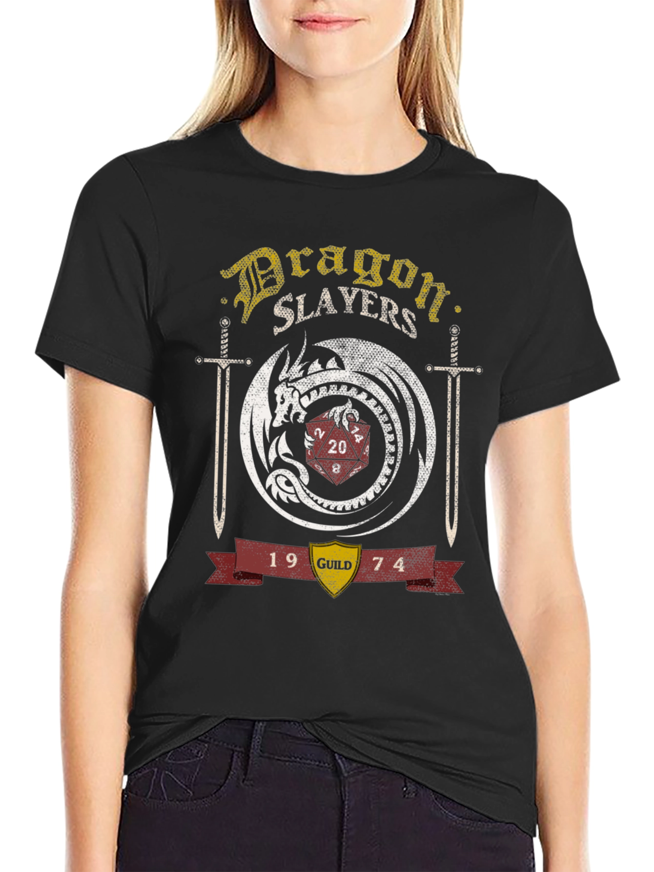 Dragon Slayers T-Shirt - Dungeons & Dragons Inspired Tee