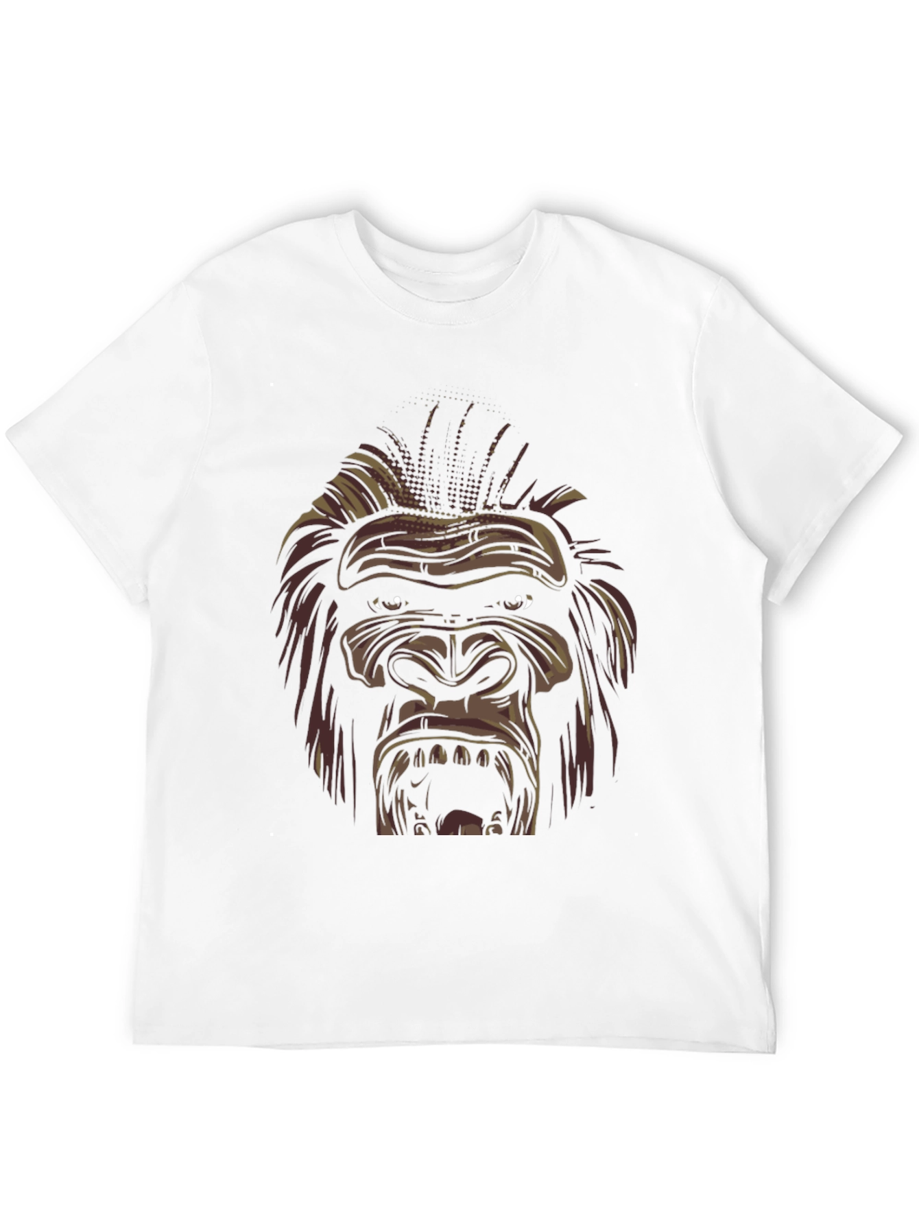 Cool Gorilla Graphic Tee - Black
