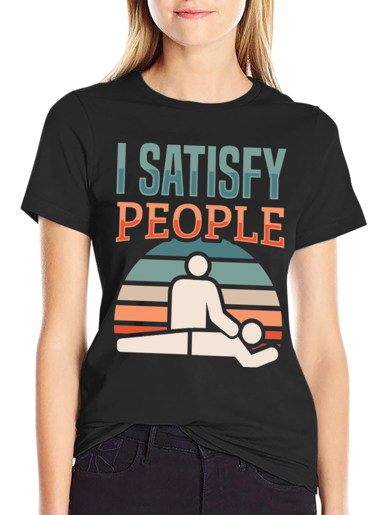 I Satisfy People Massage Therapist T-Shirt