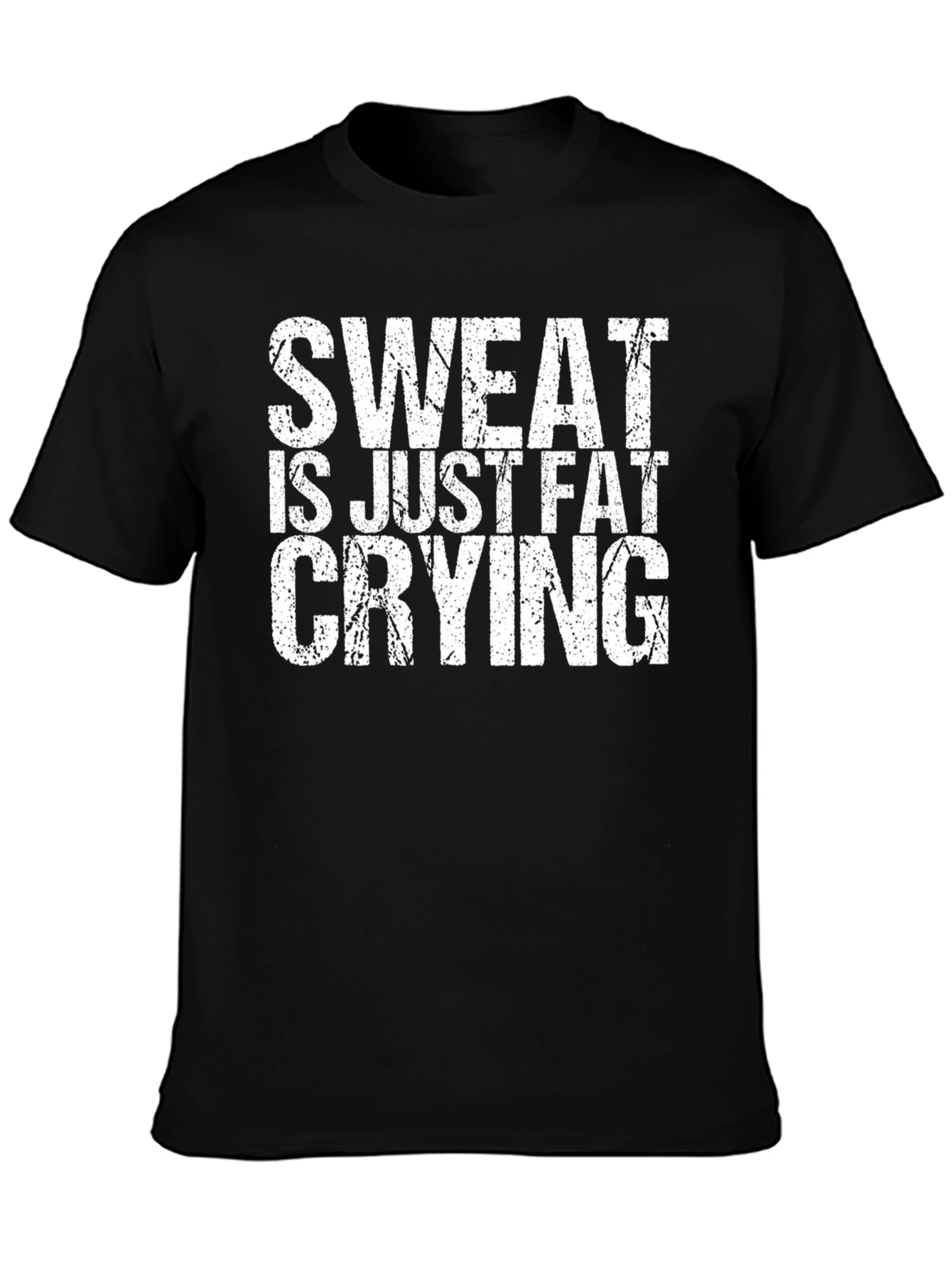 Sweat is Just Fat Crying Graphic Tee