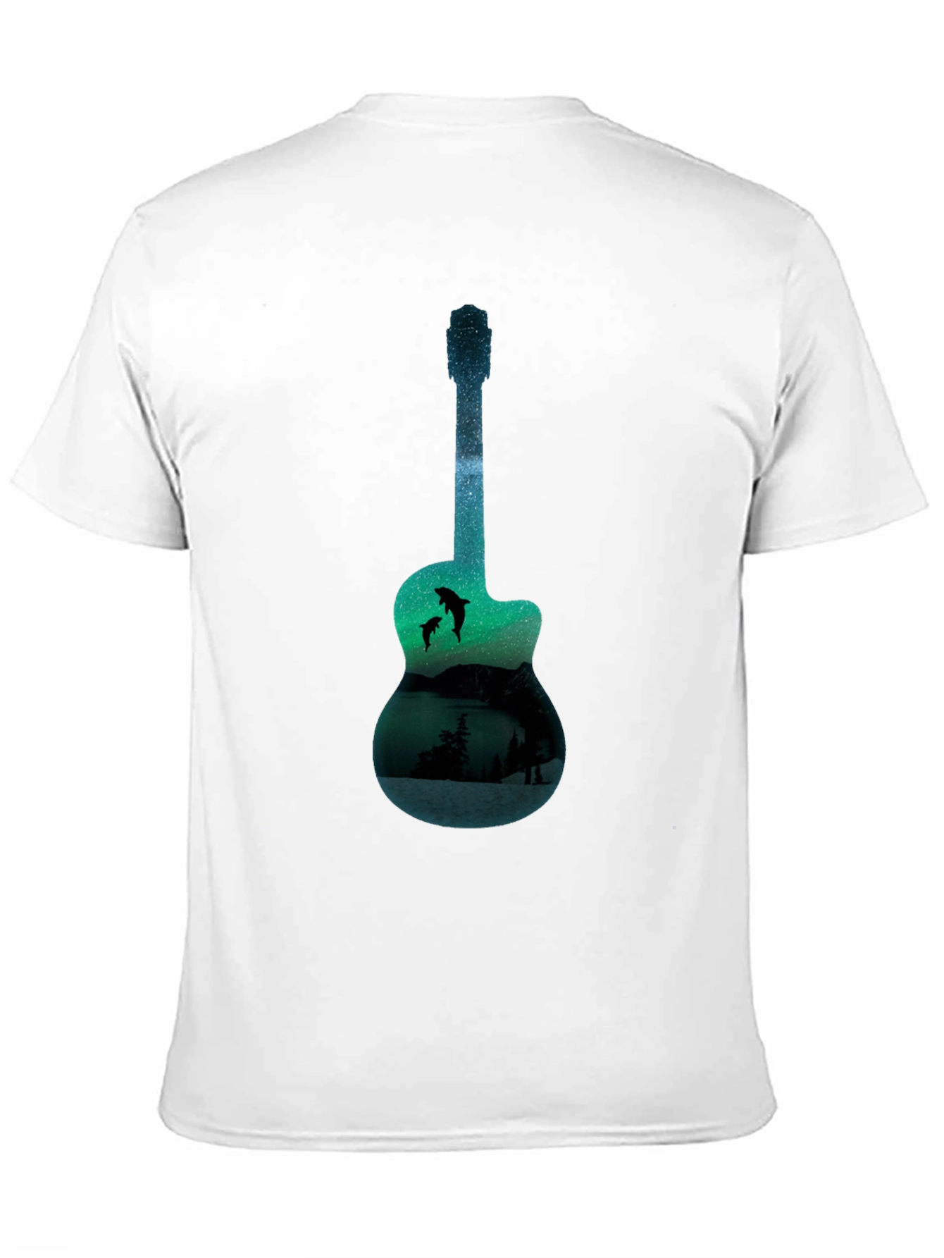 Guitar Lake Graphic T-Shirt