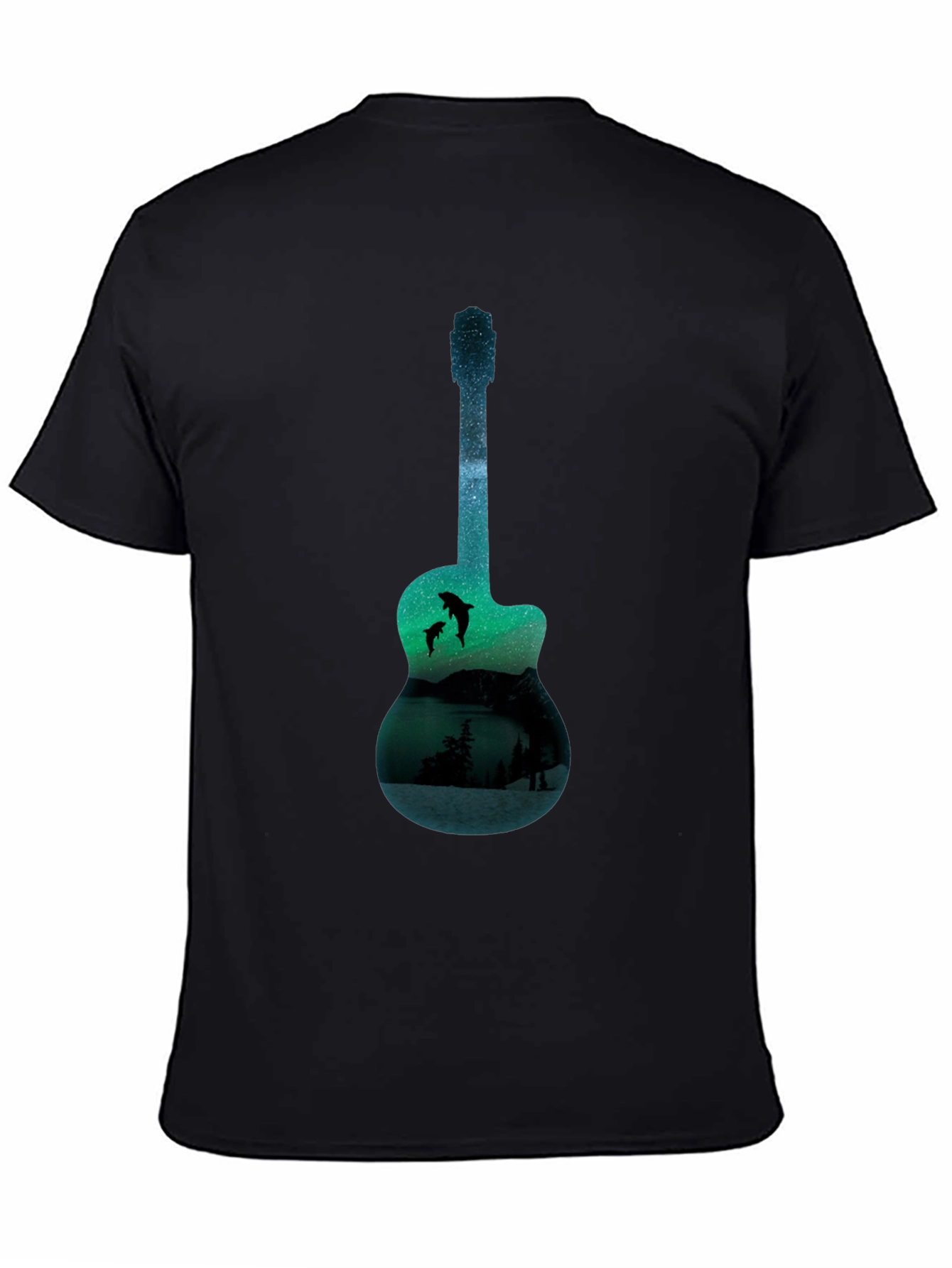 Guitar Lake Graphic T-Shirt