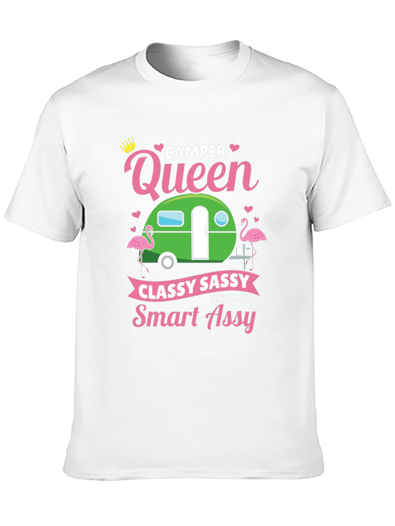 Camper Queen Sassy Graphic T-Shirt