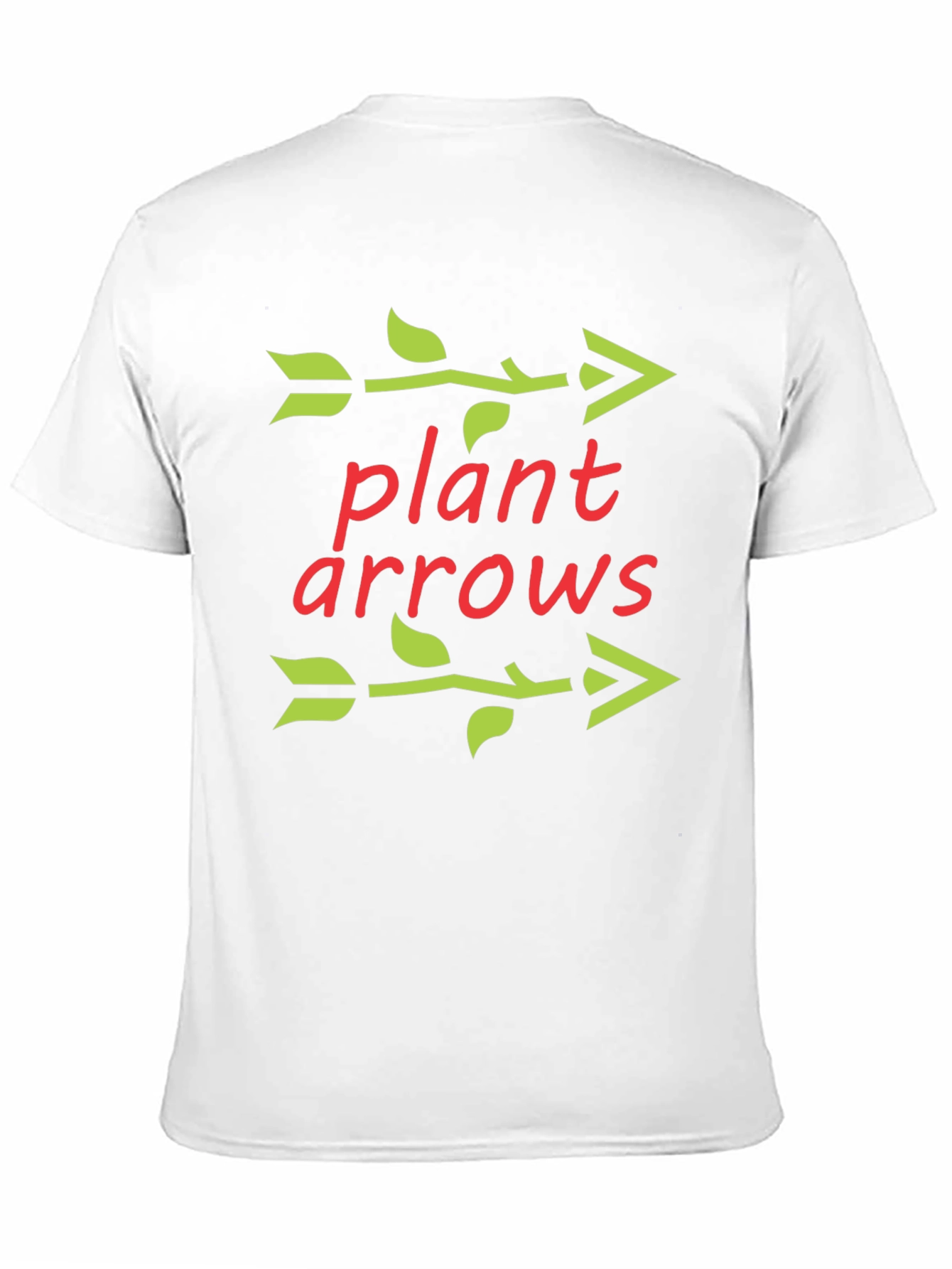 Plant Arrows Graphic Tee - Unisex Cotton T-Shirt