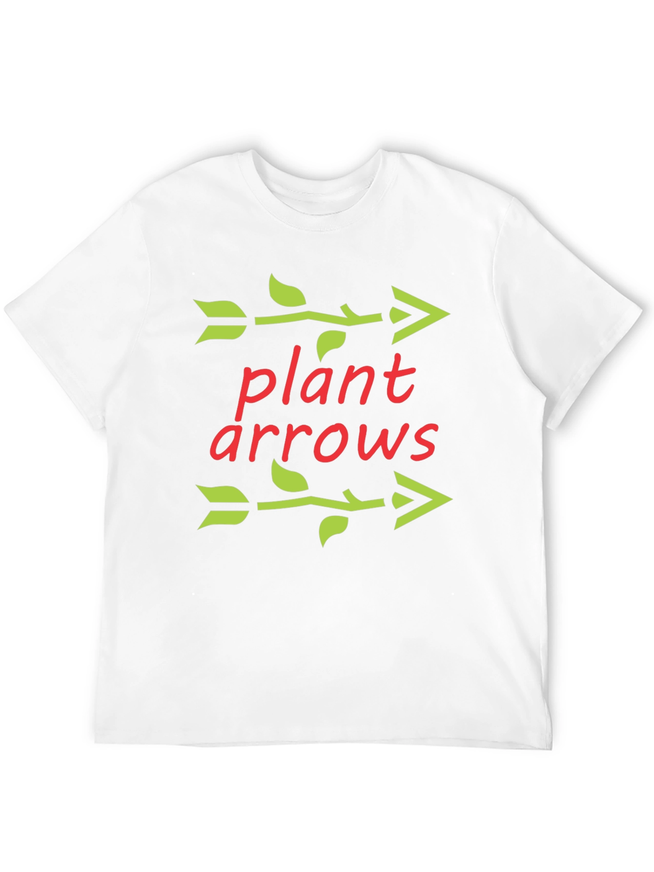 Plant Arrows Graphic Tee - Unisex Cotton T-Shirt