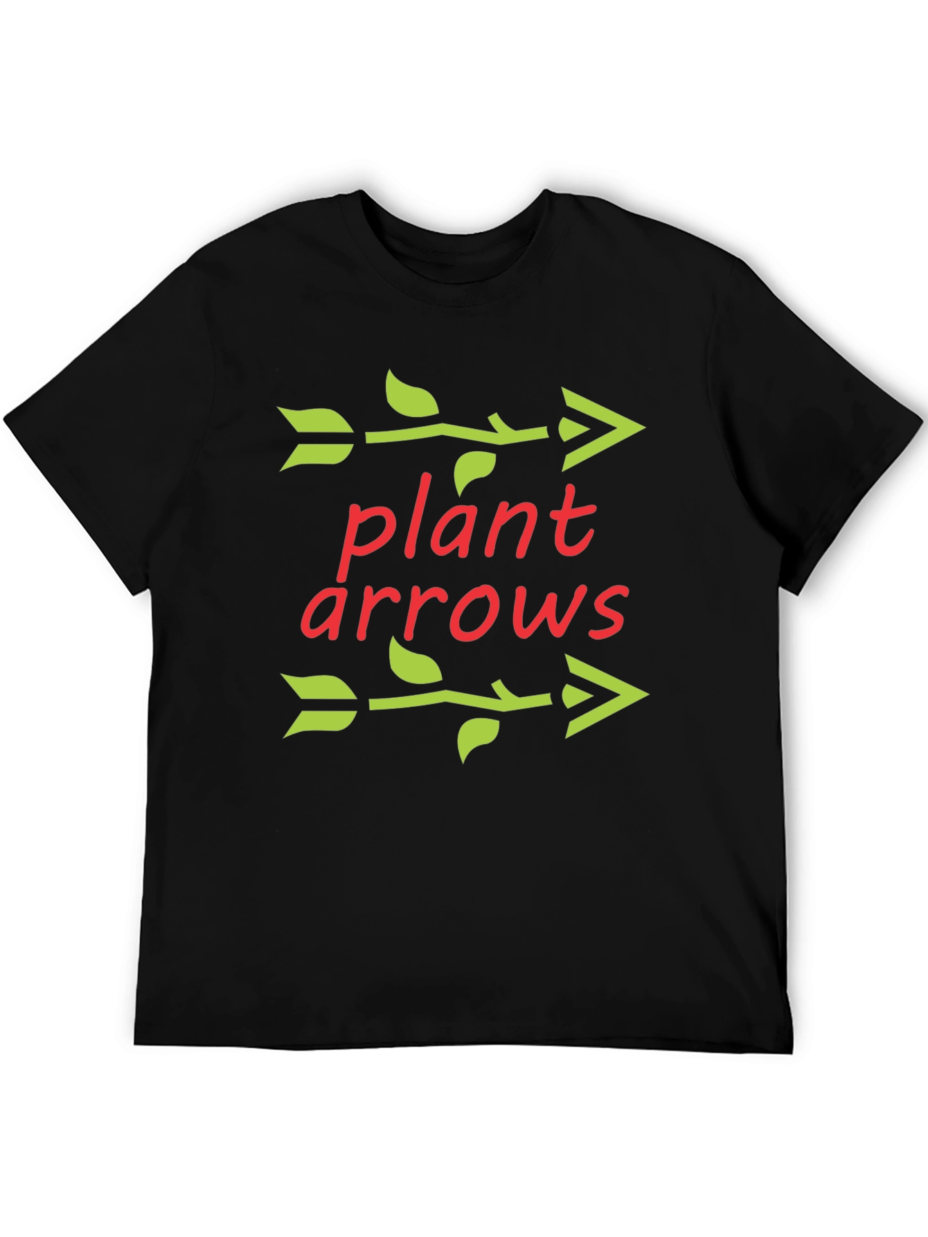 Plant Arrows Graphic Tee - Unisex Cotton T-Shirt