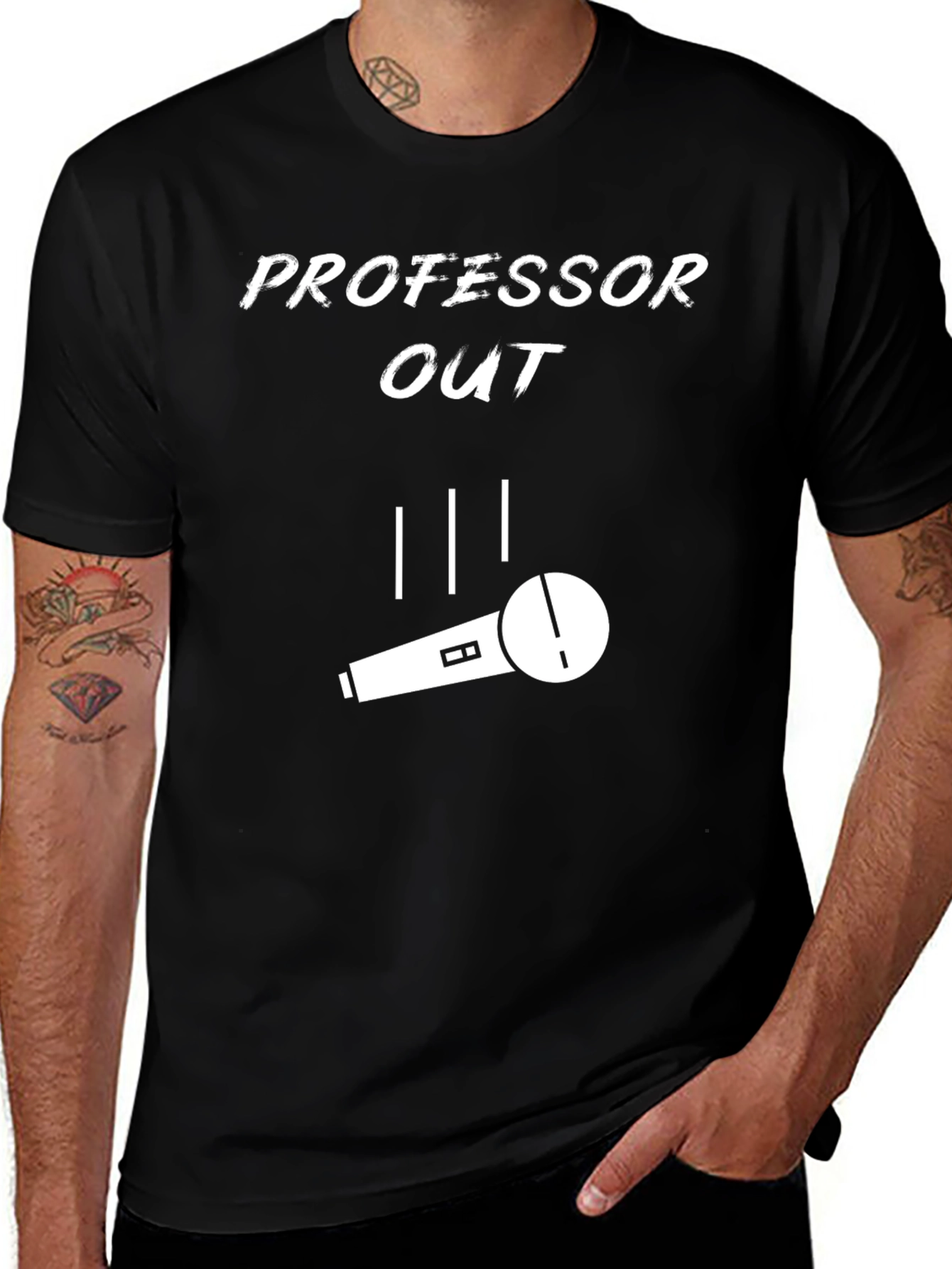 Professor Out T-Shirt - Mic Drop Design