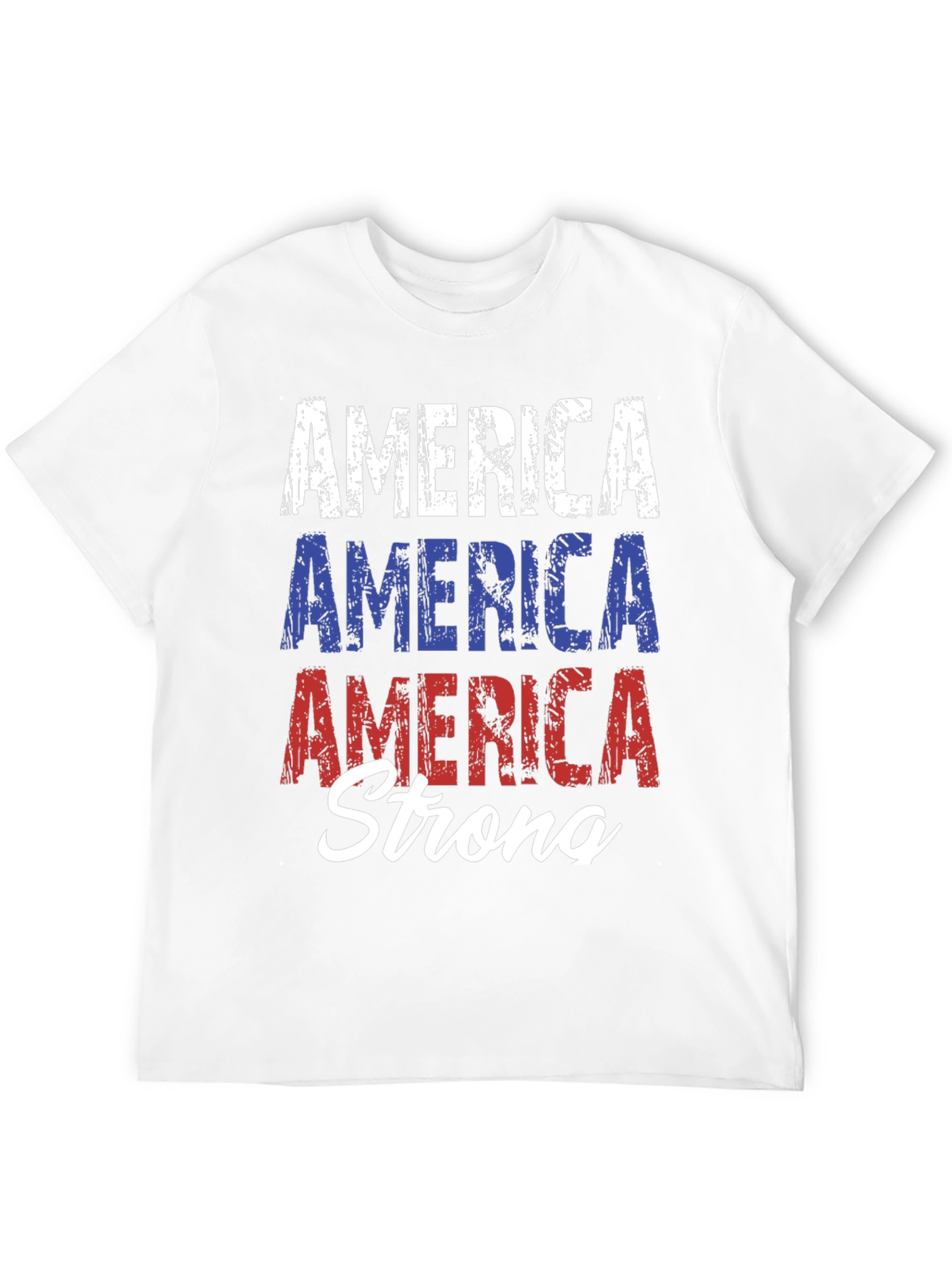 America Strong T-Shirt - Patriotic USA Pride
