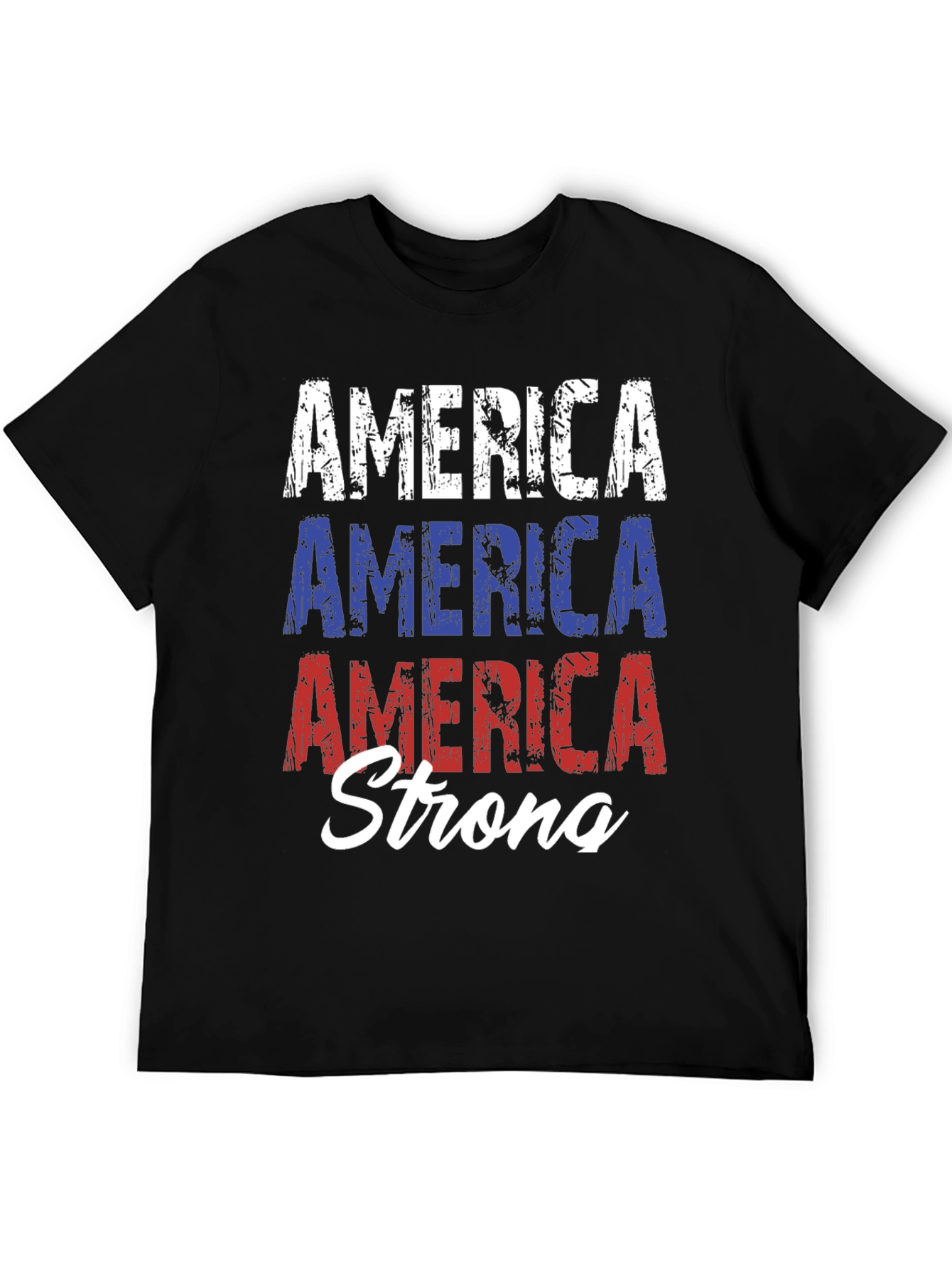 America Strong T-Shirt - Patriotic USA Pride