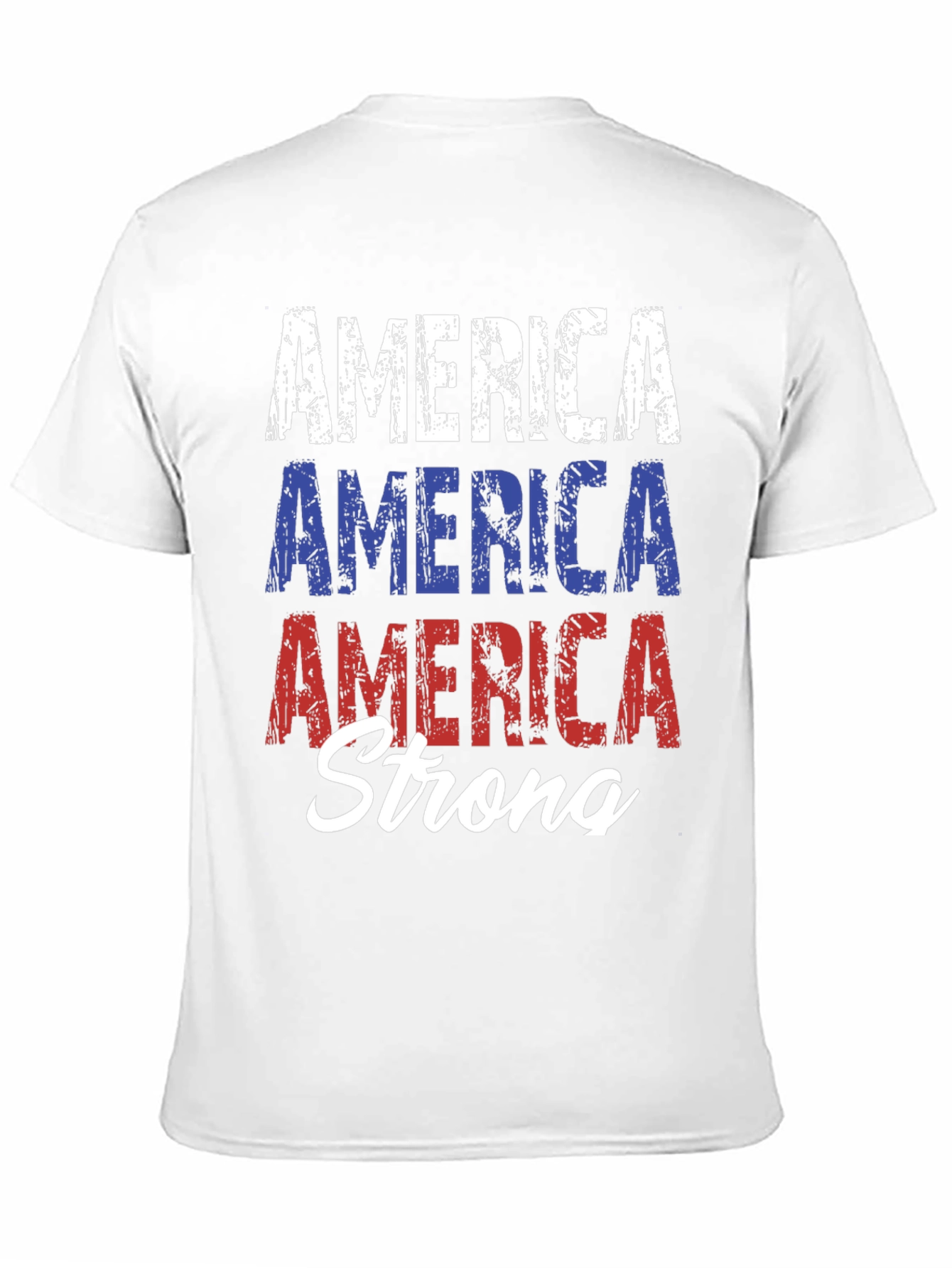 America Strong T-Shirt - Patriotic USA Pride