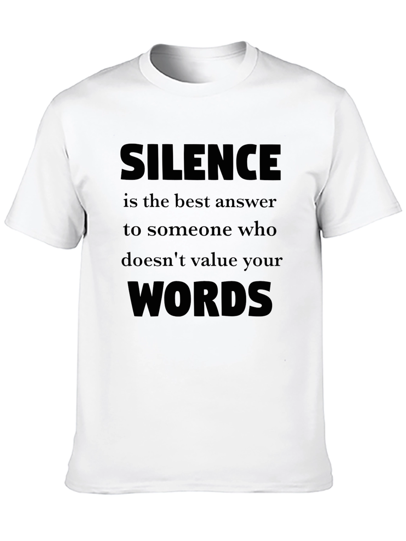 Silence is the Best Answer T-Shirt