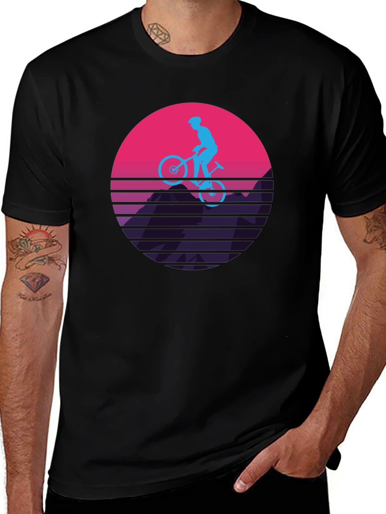 Retro Mountain Bike T-Shirt